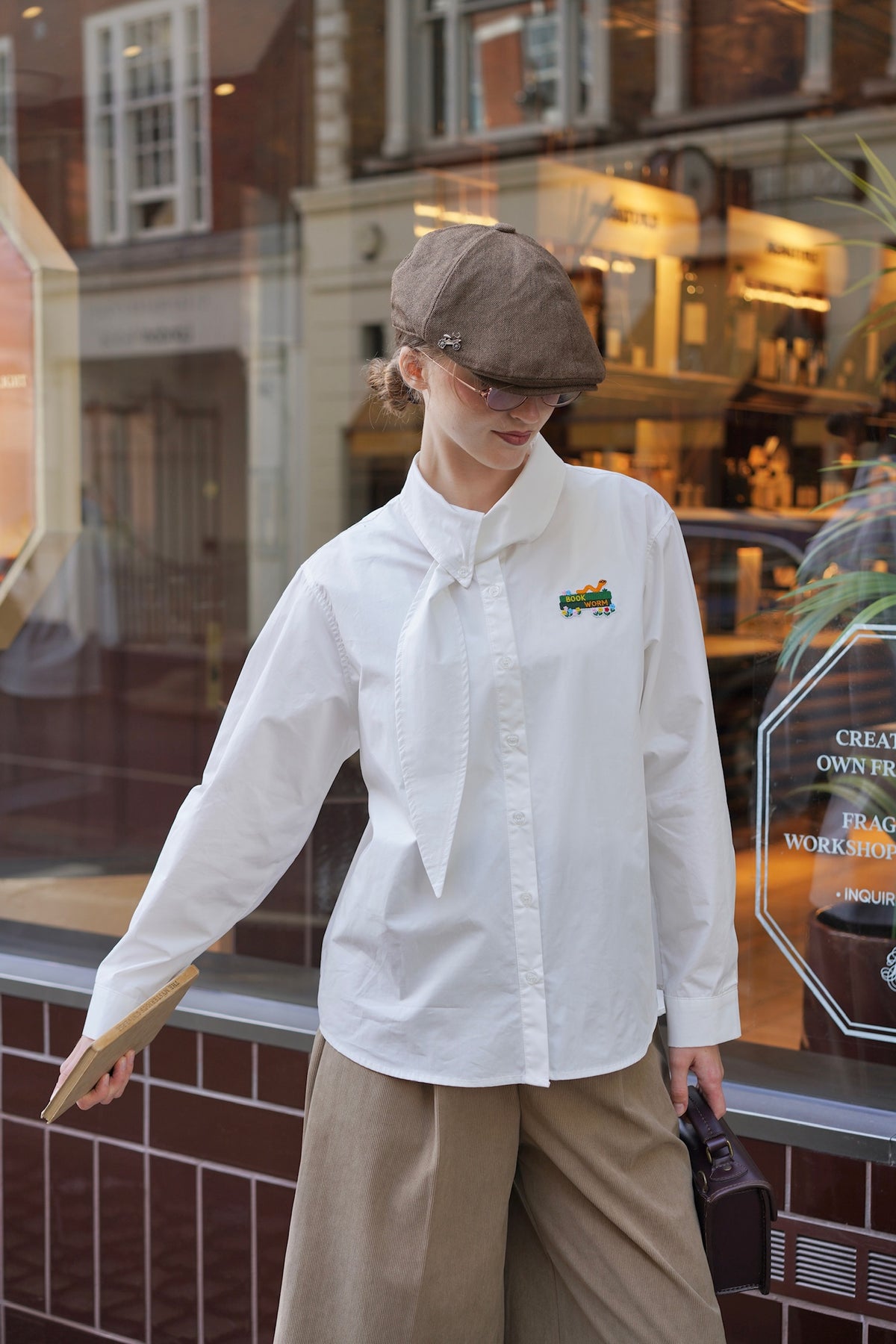 Bookworm Cotton Shirt