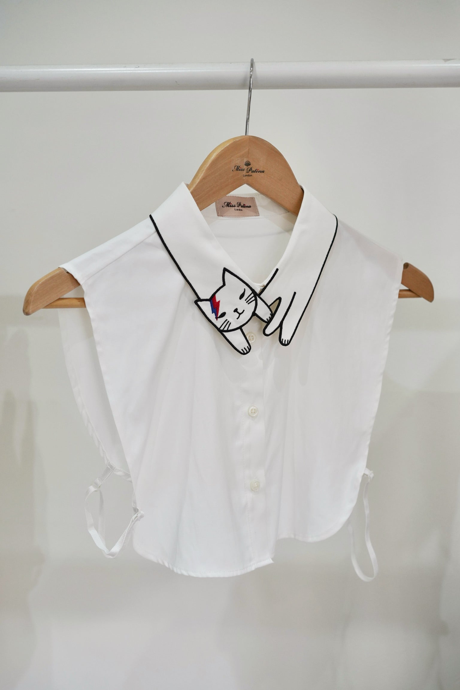 Bowie Cat Mock Collar