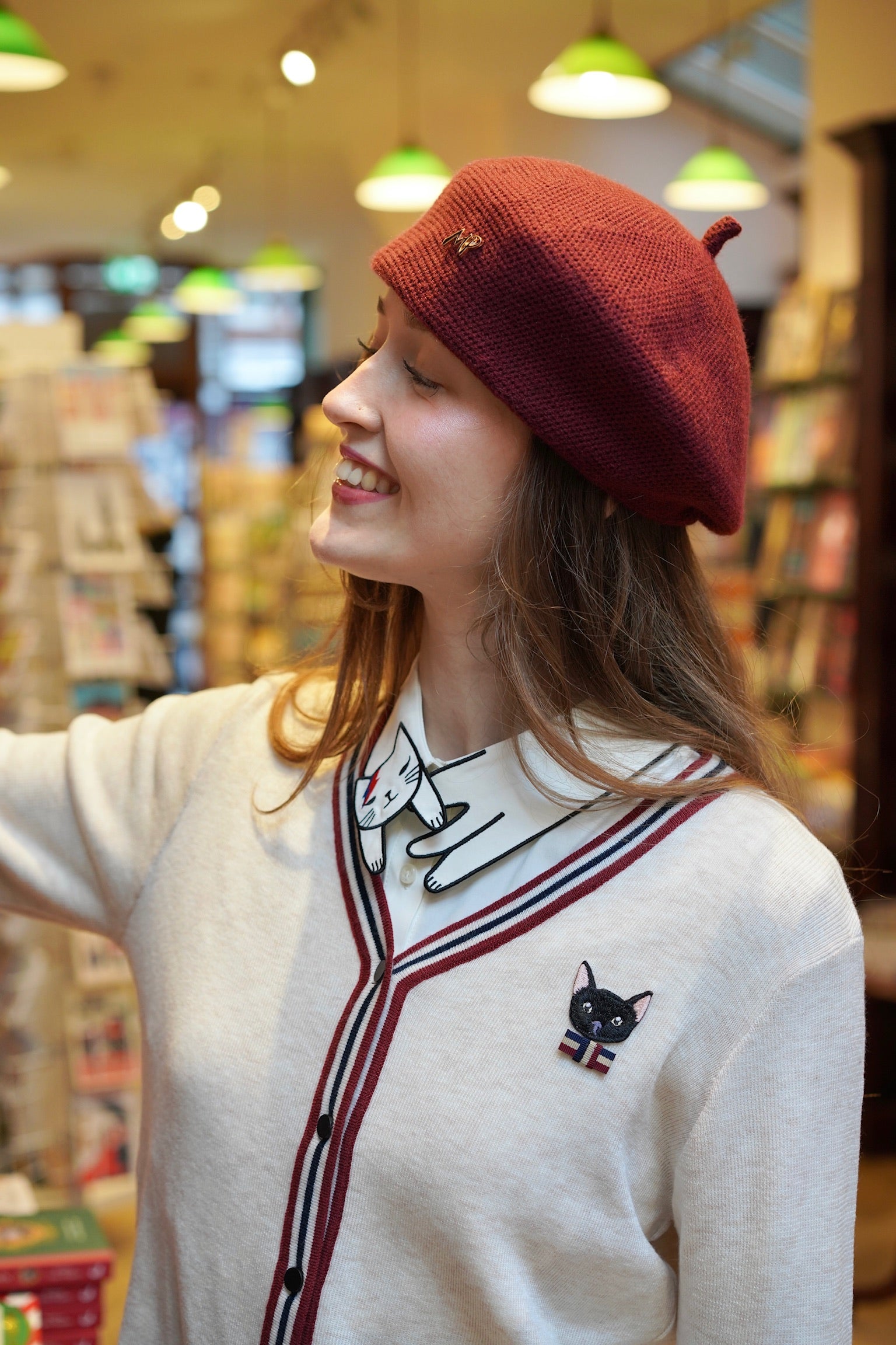 Bowie Cat Mock Collar