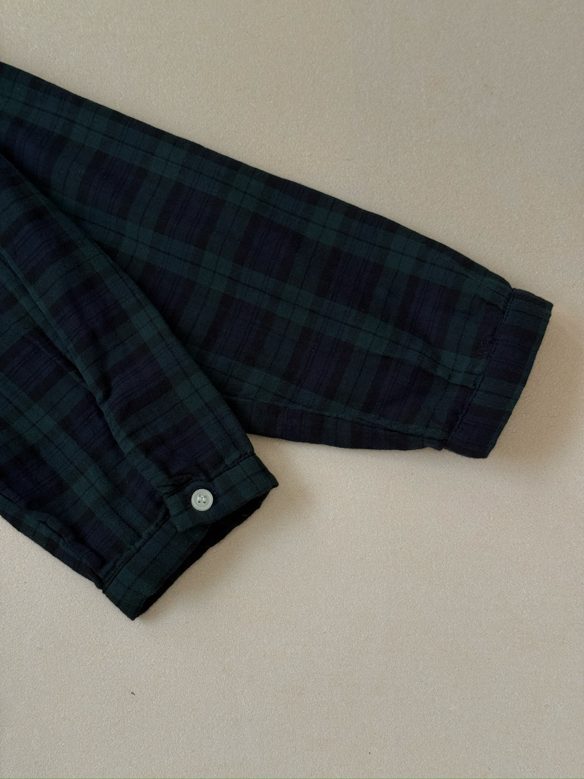 Briony Tartan Cotton Blouse