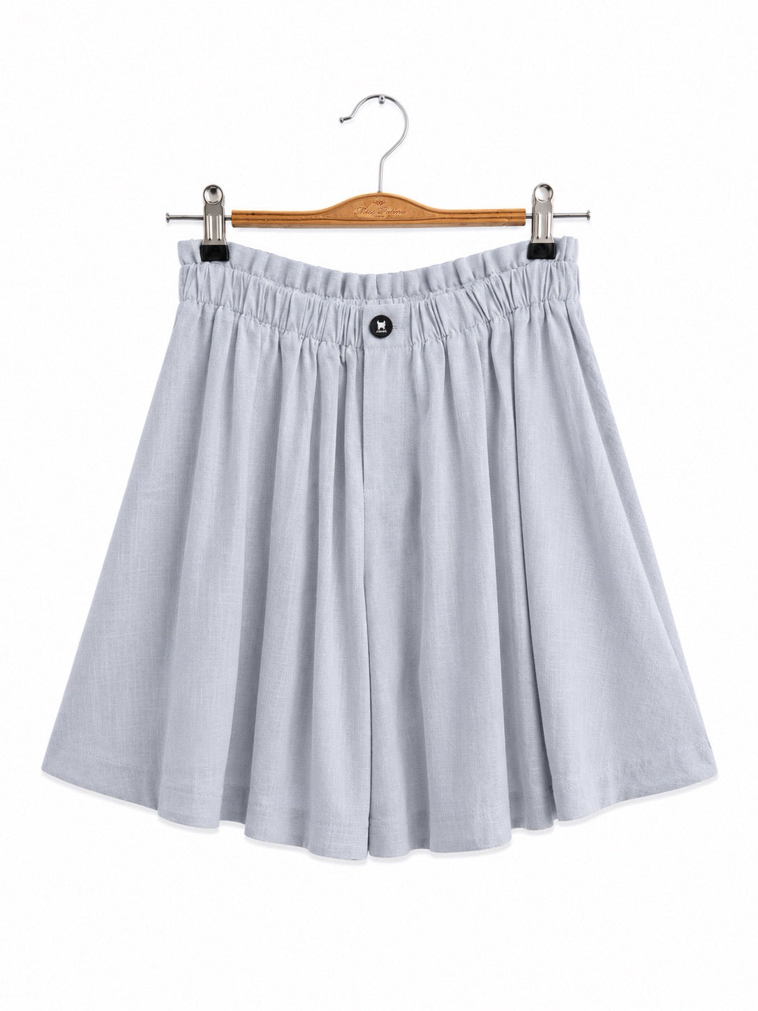 Buttercup Breeze Cotton Shorts (Pastel Blue)