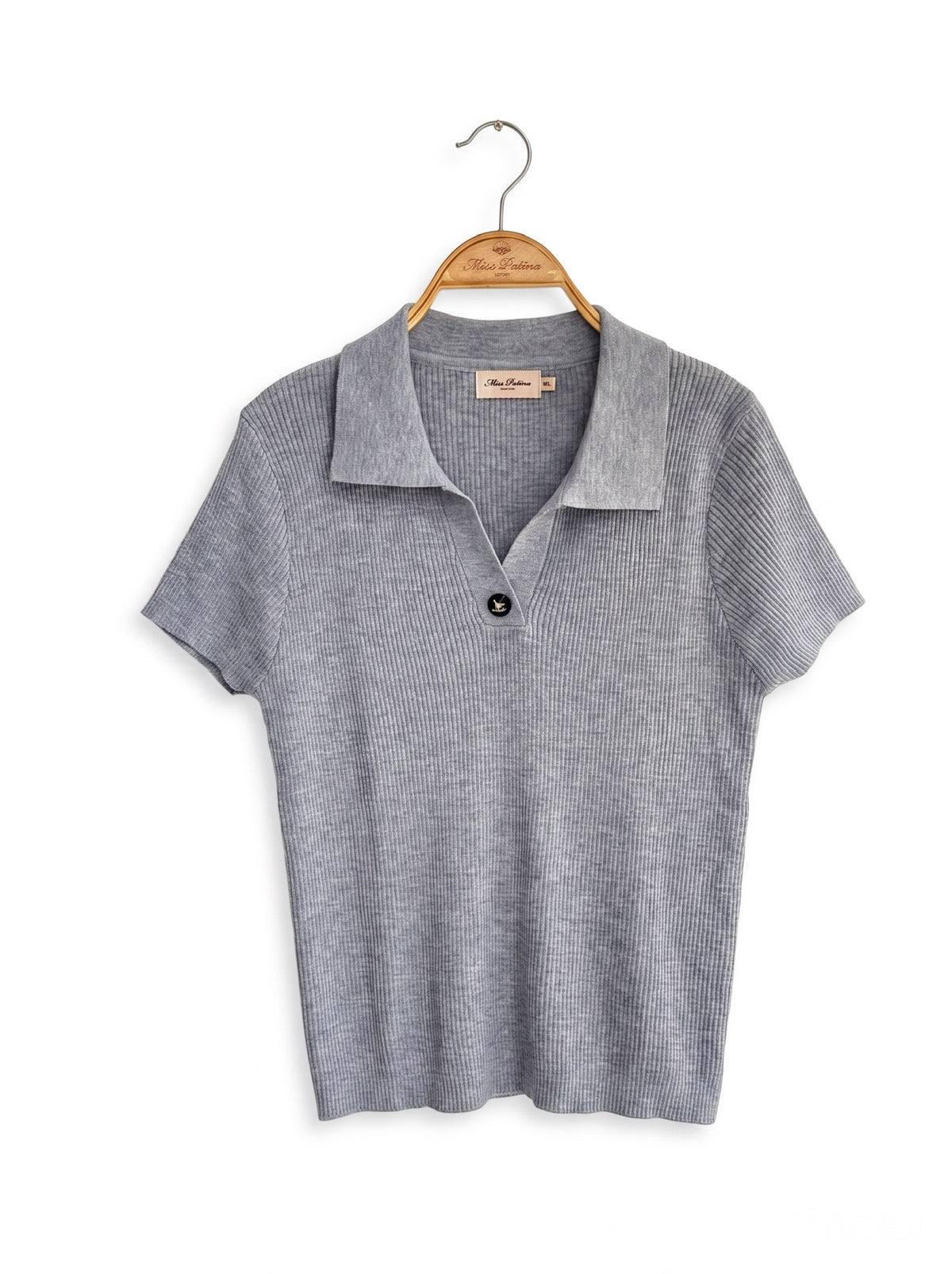 Campus Wool-Blend Polo Knit