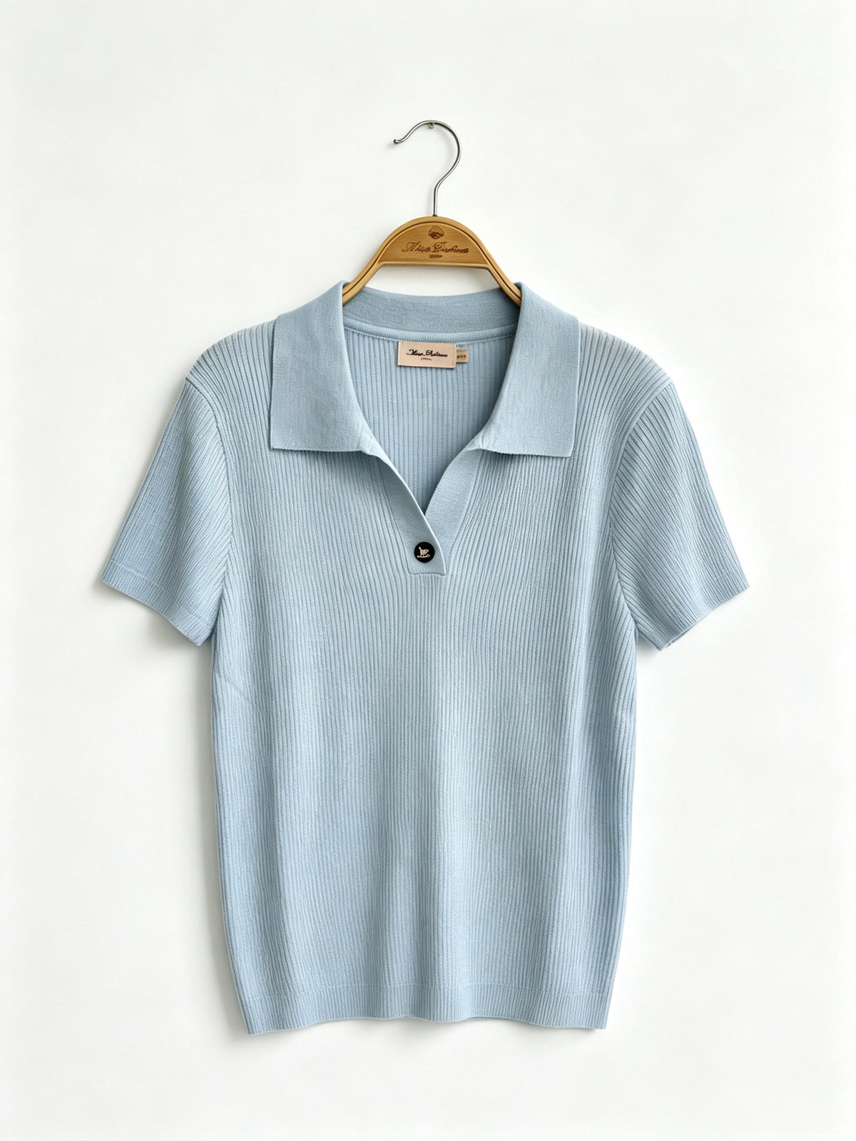 Campus Wool-Blend Polo Knit