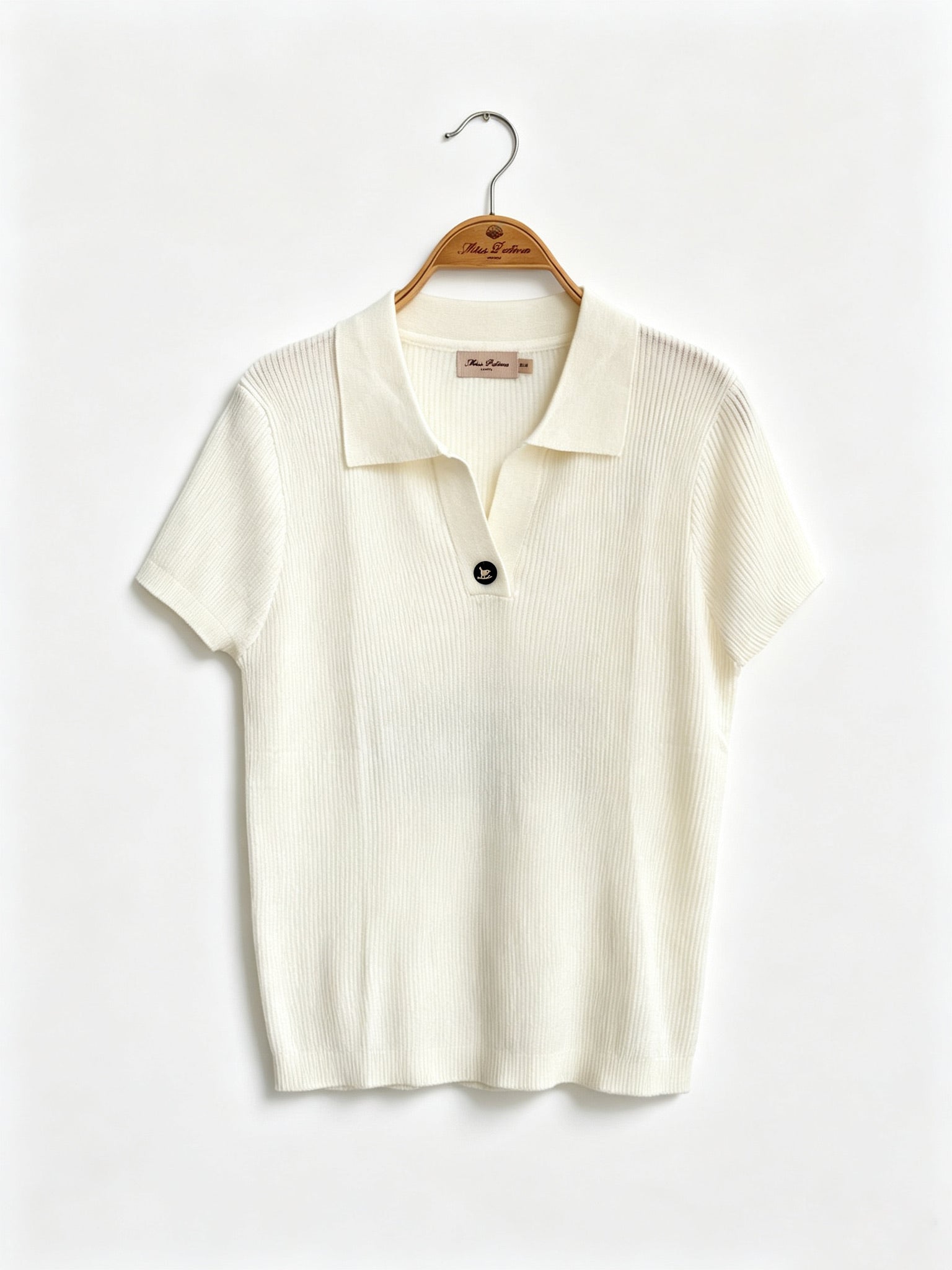 Campus Wool-Blend Polo Knit