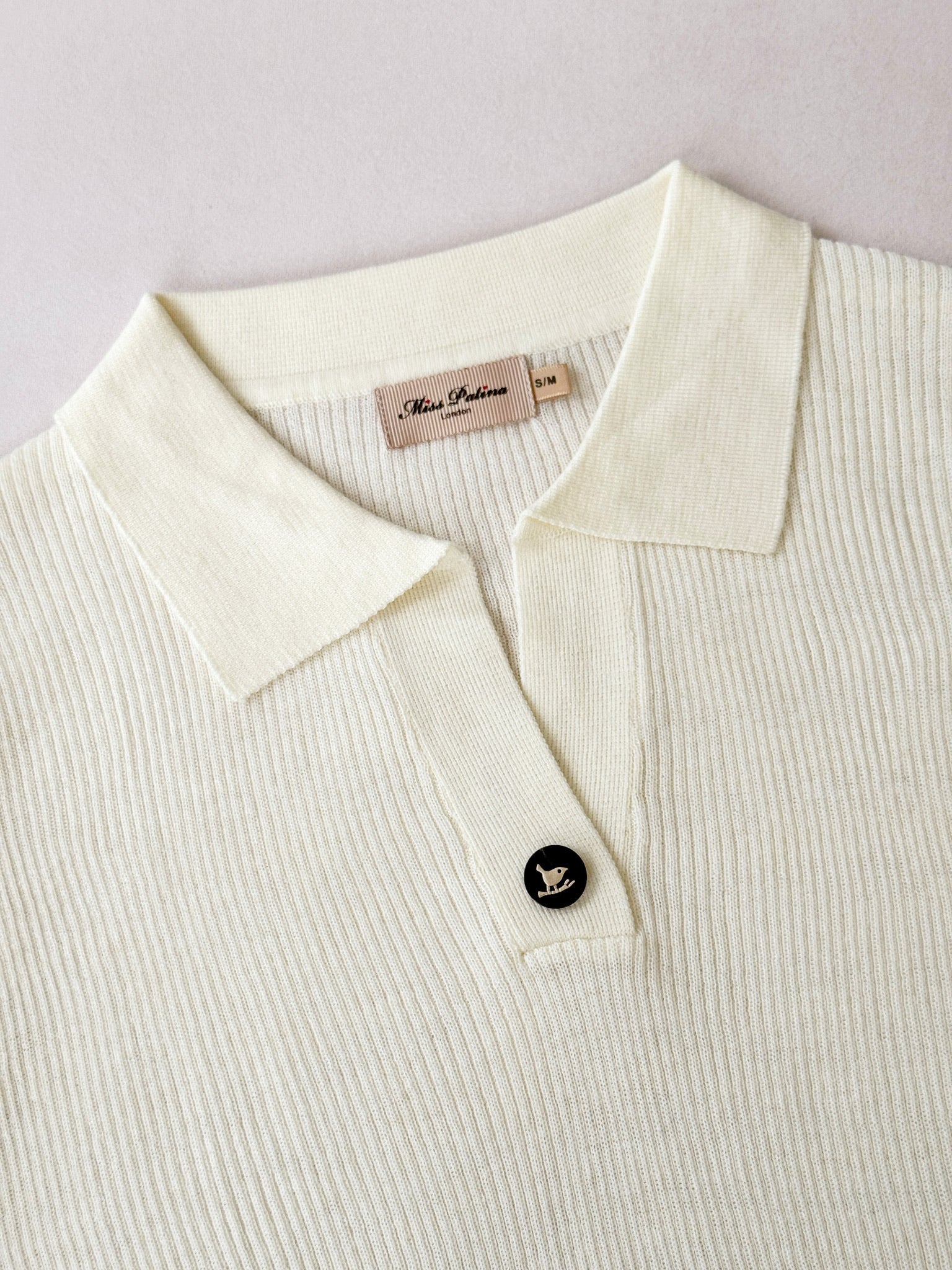Campus Wool-Blend Polo Knit