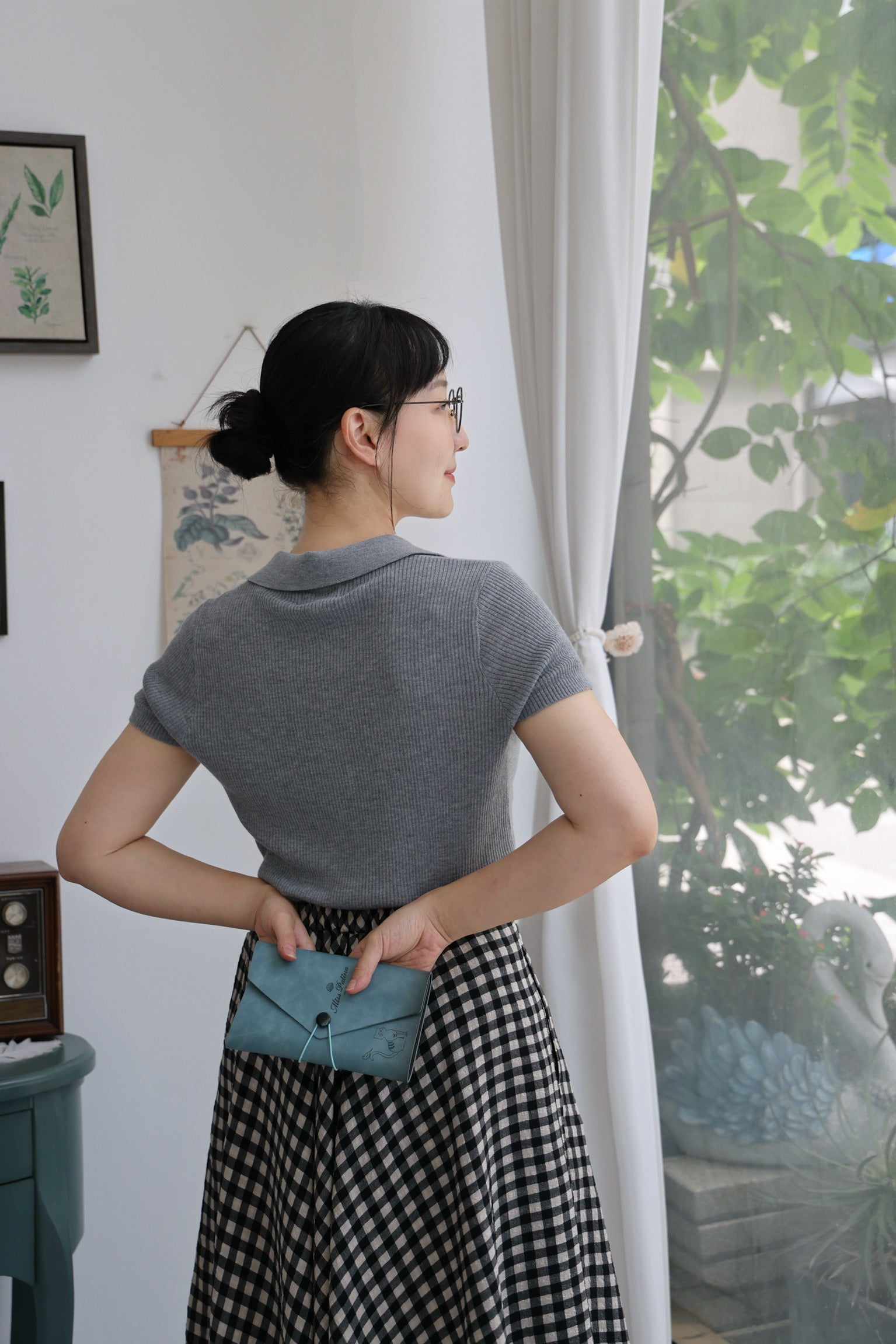 Campus Wool-Blend Polo Knit