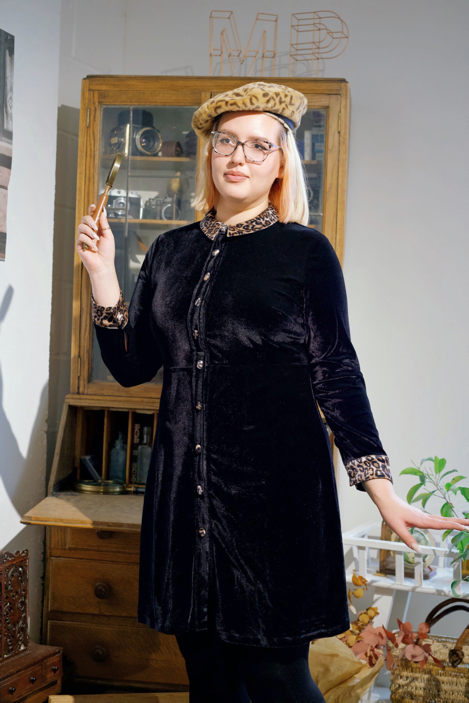 Carnaby Velvet Dress