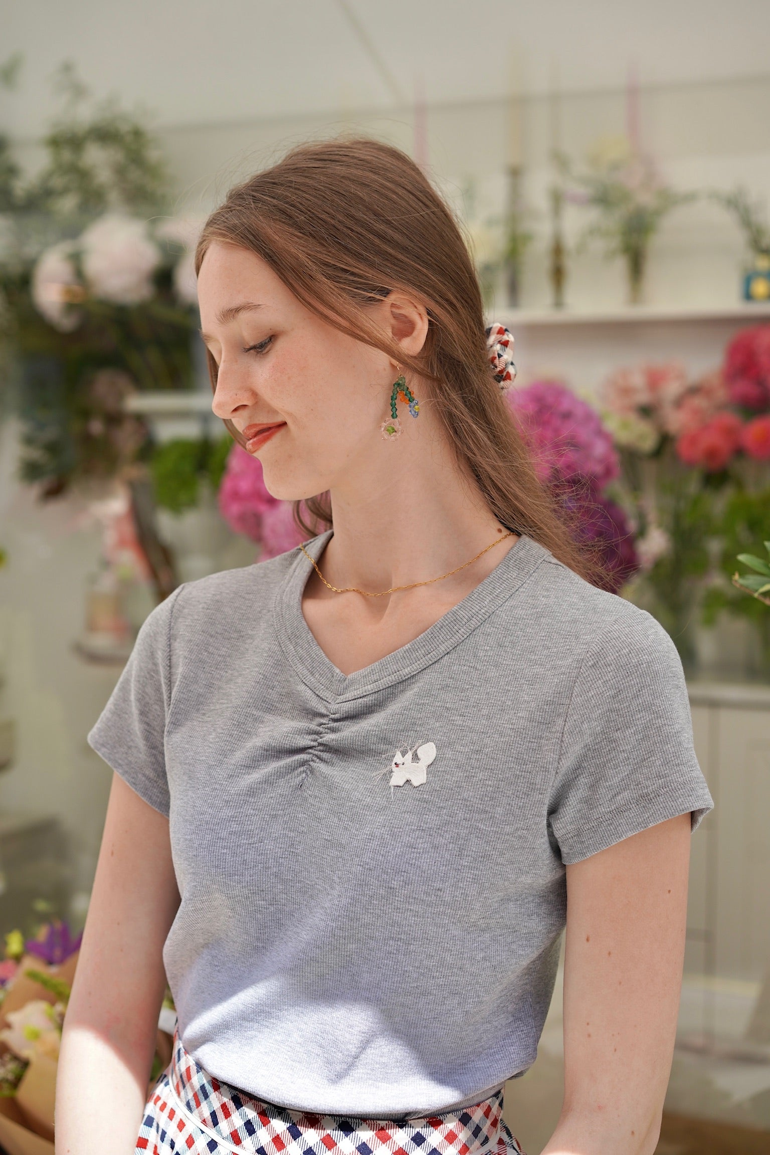 Cat-On-The-Go Top (Grey)