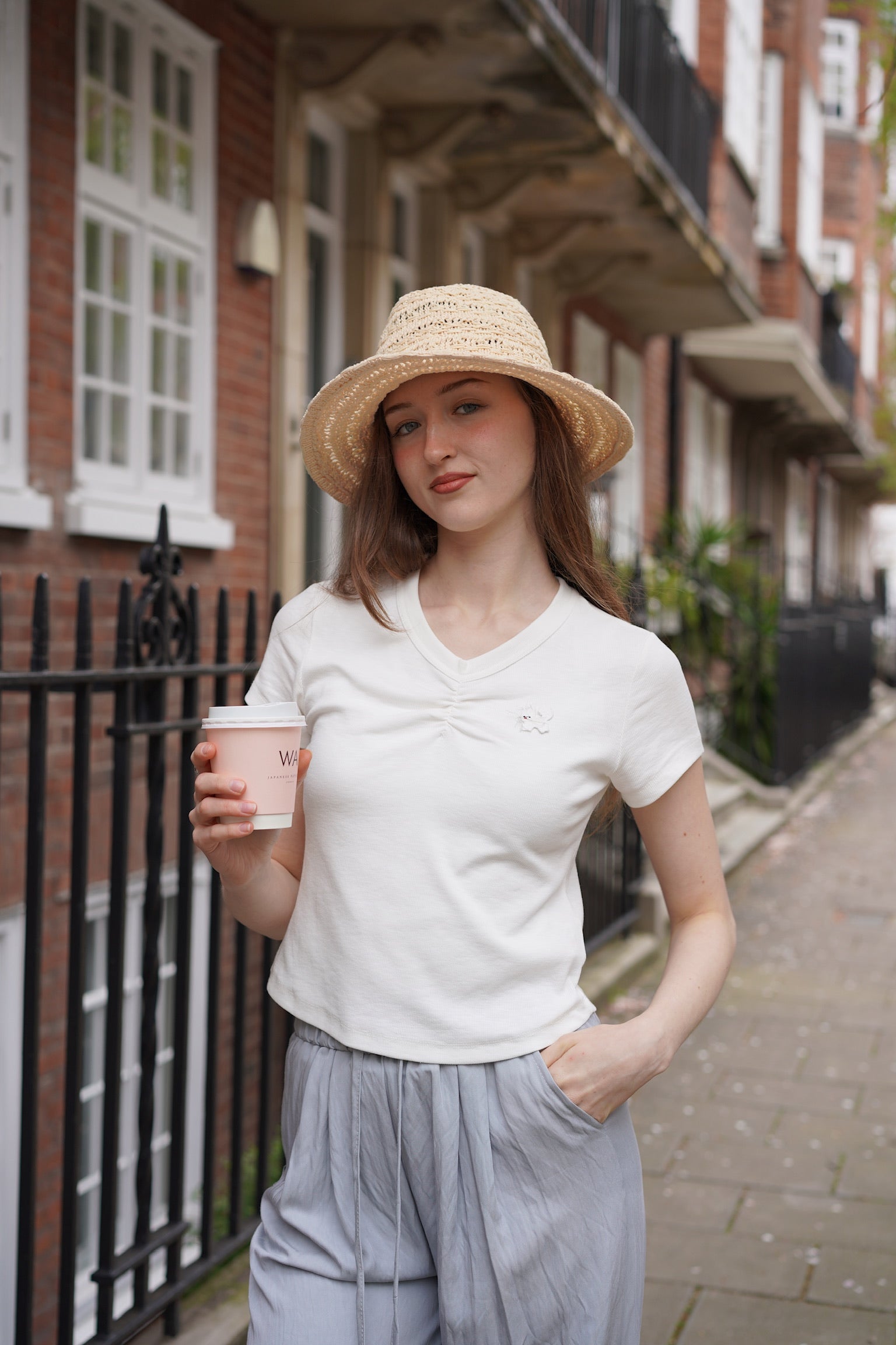 Cat-On-The-Go Top (White)