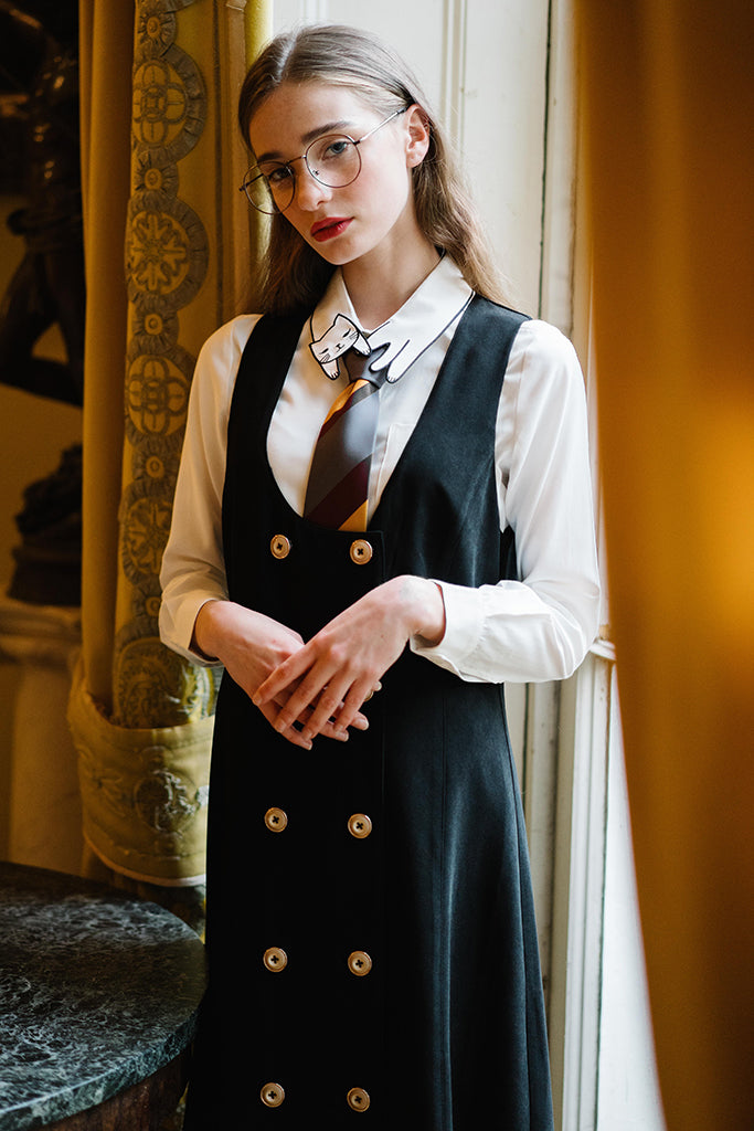 Catherine Double-Breasted Dress – Miss Patina