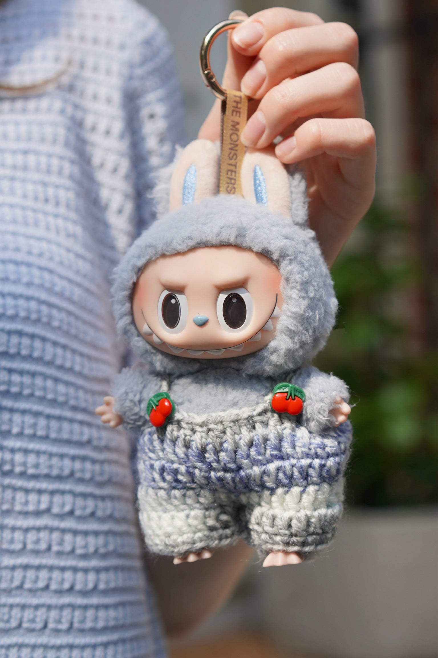 Cherry Crochet Dungarees