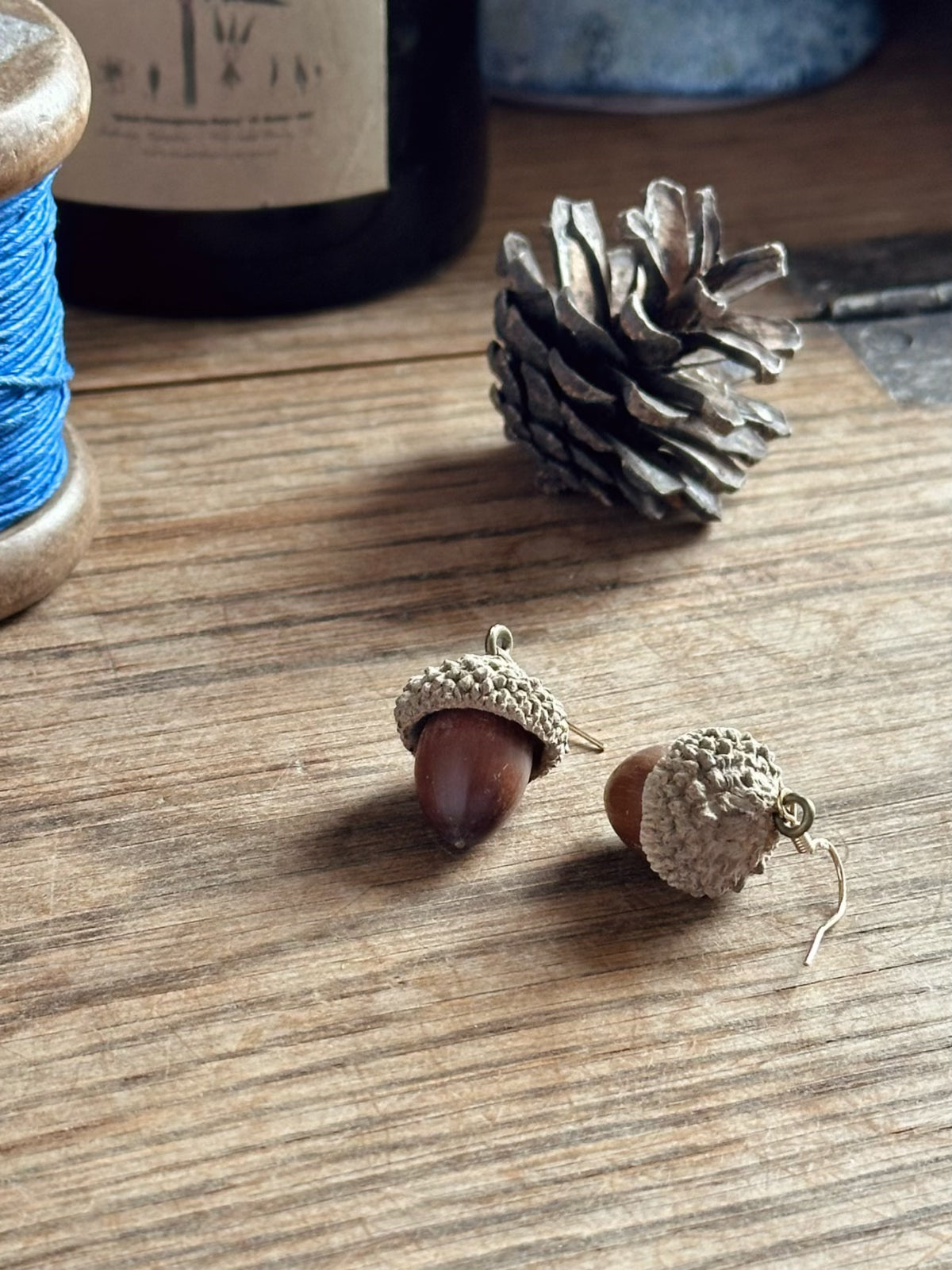 Acorn Drop Earrings