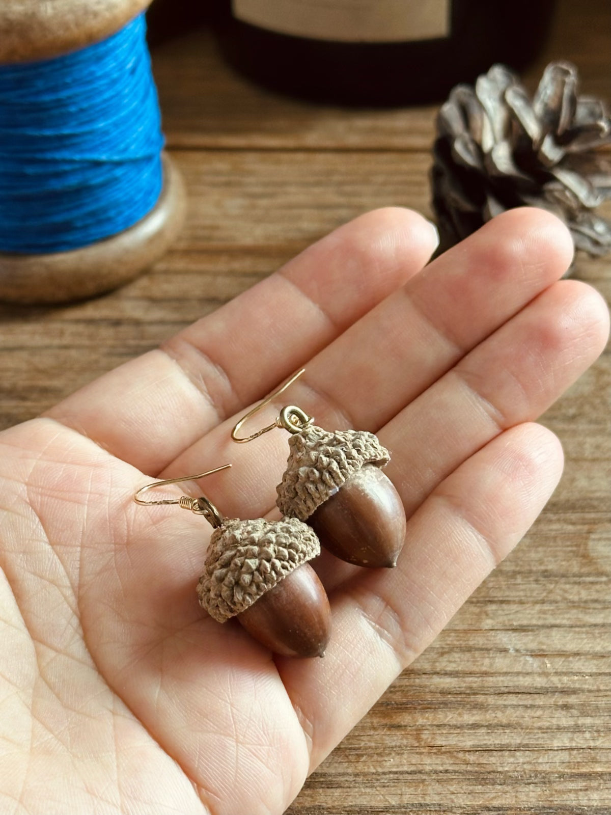 Acorn Drop Earrings