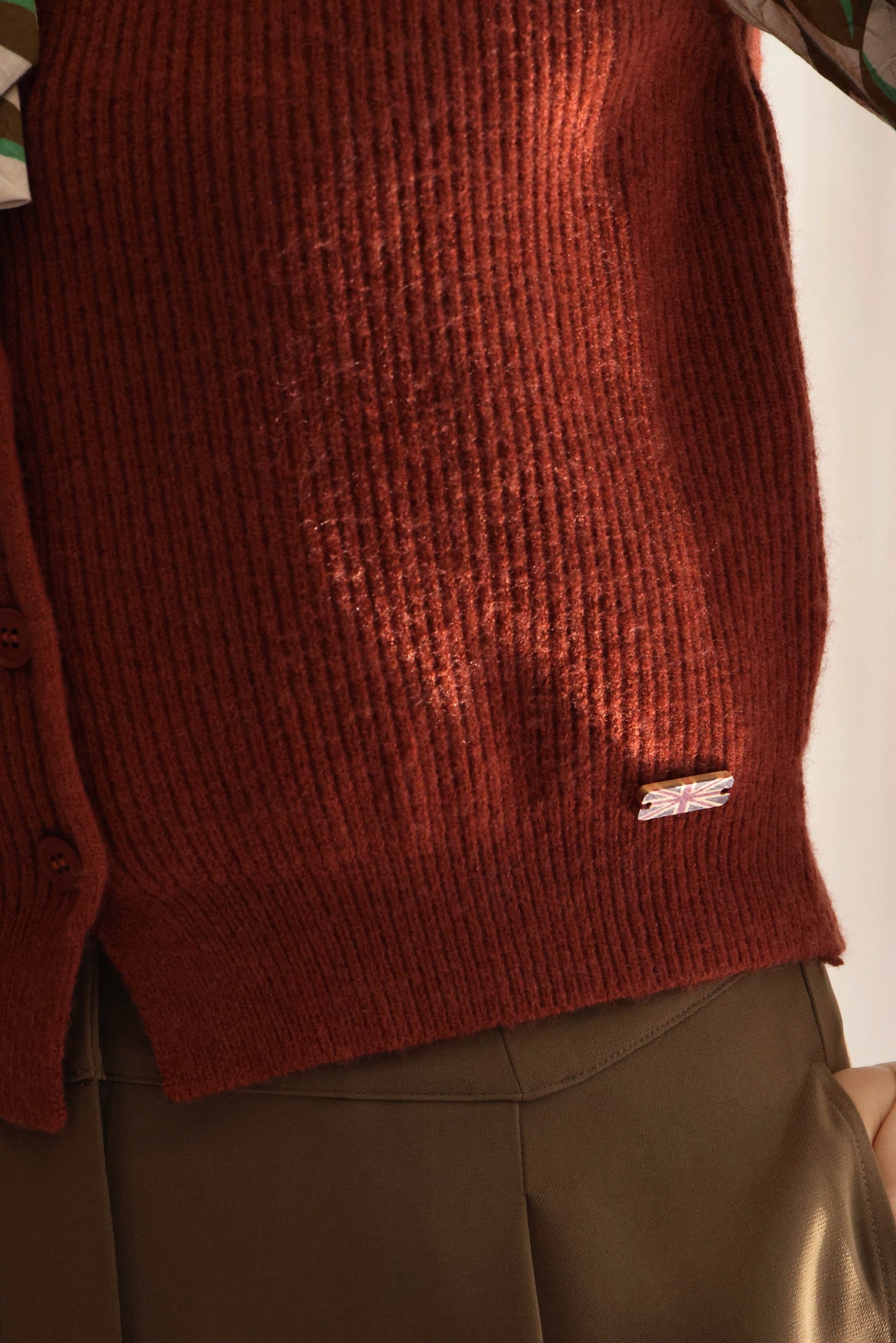 Cinnamon Vest (Cinnamon Red)