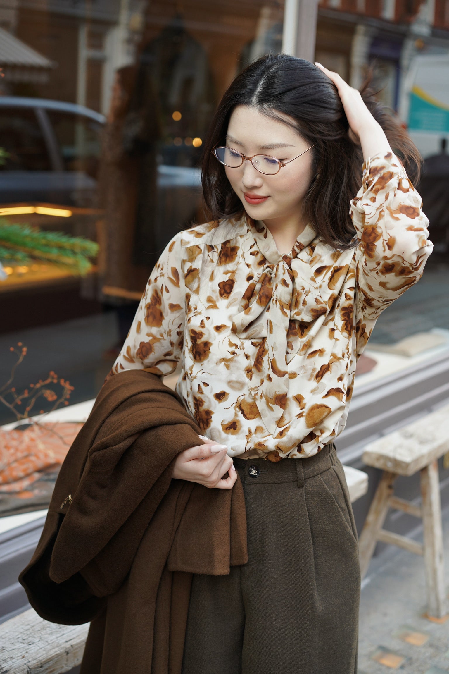 Claude Watercolour Blouse