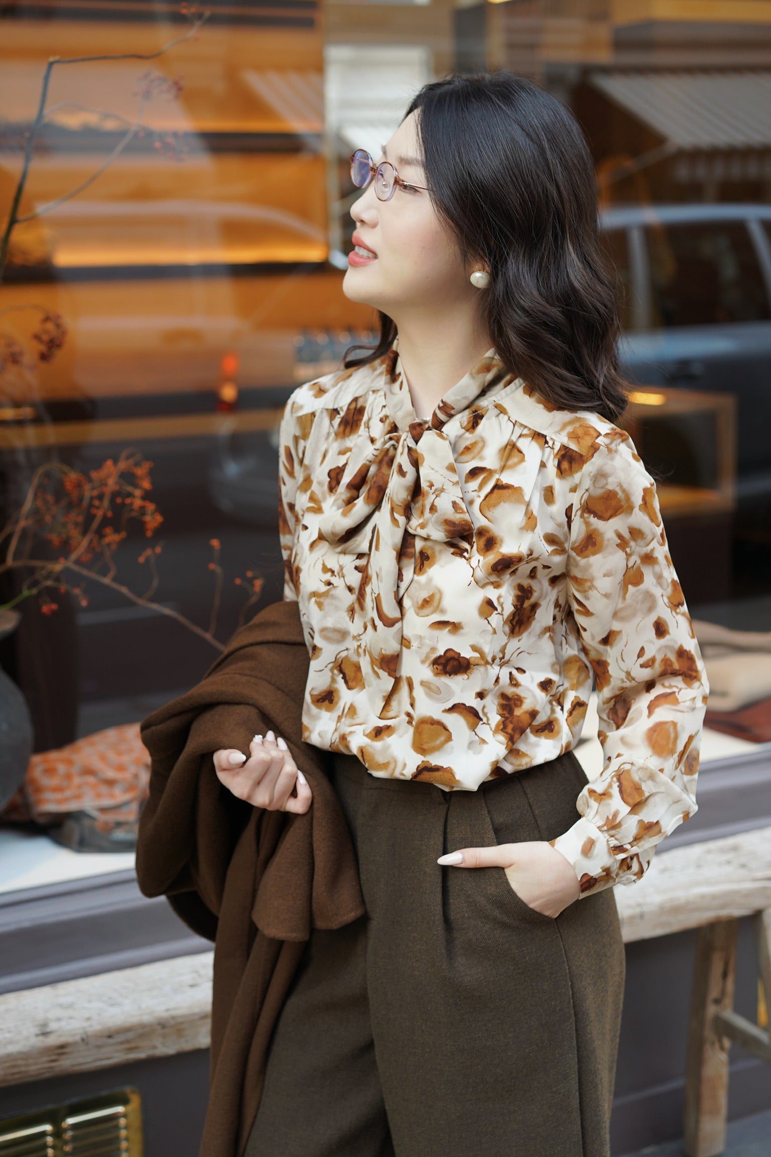 Claude Watercolour Blouse