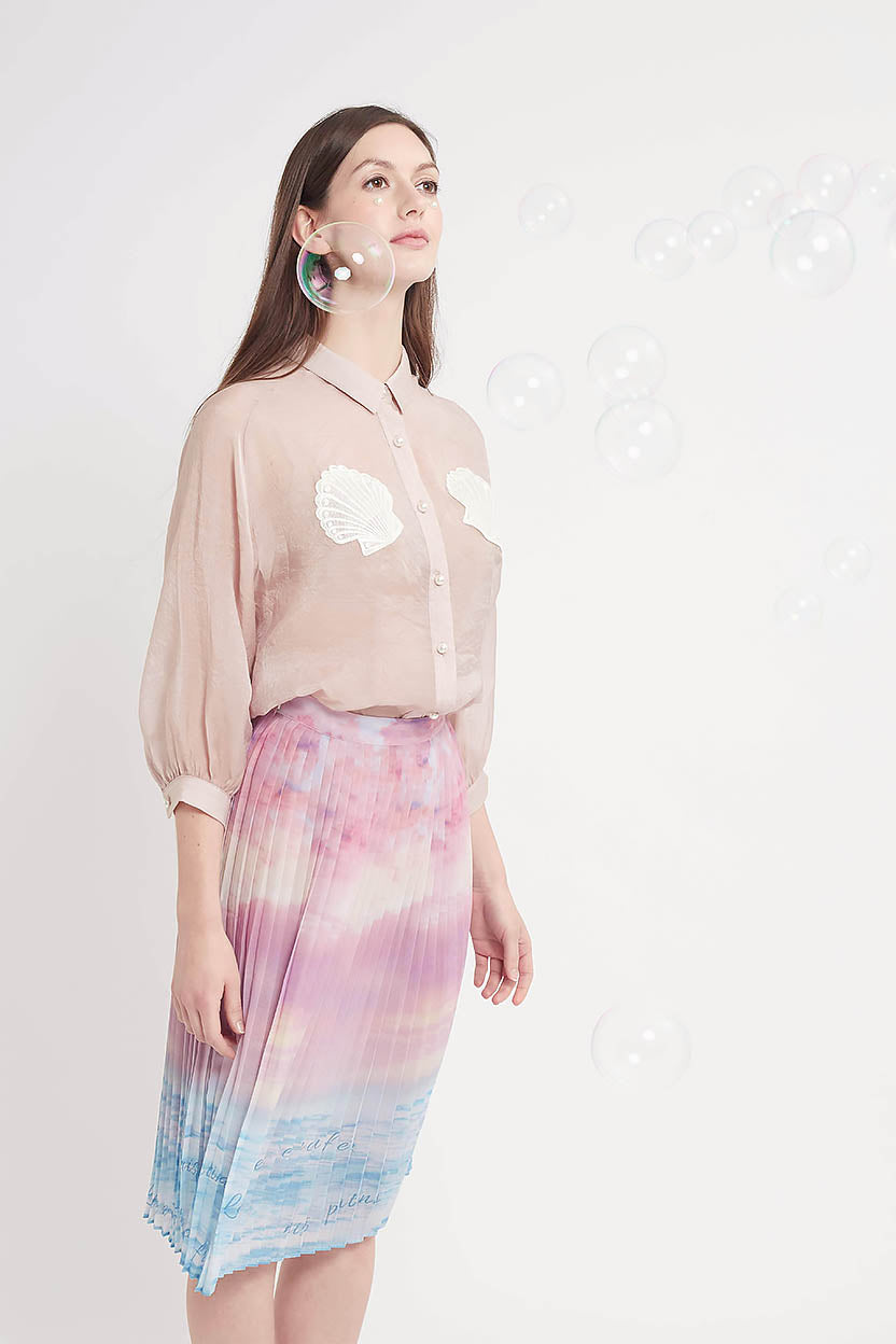 Coastal Love Shirt (Pearl Pink)
