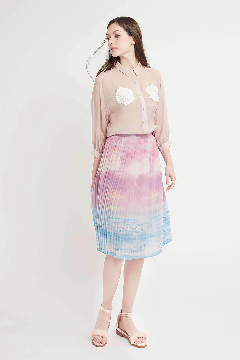Coastal Love Shirt (Pearl Pink)