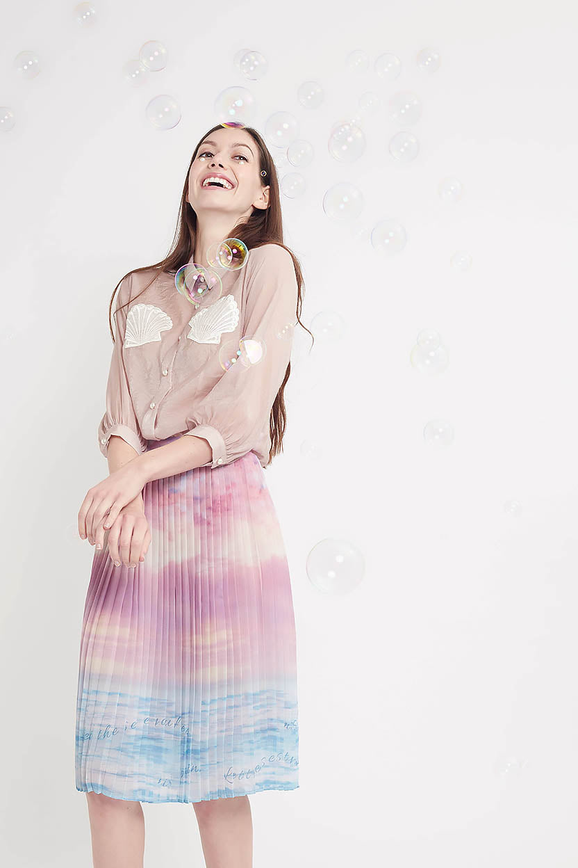 Coastal Love Shirt (Pearl Pink)