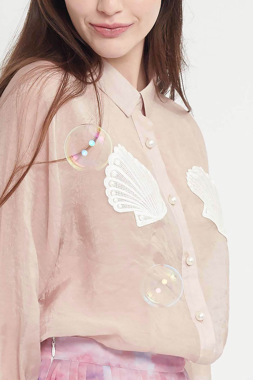 Coastal Love Shirt (Pearl Pink)