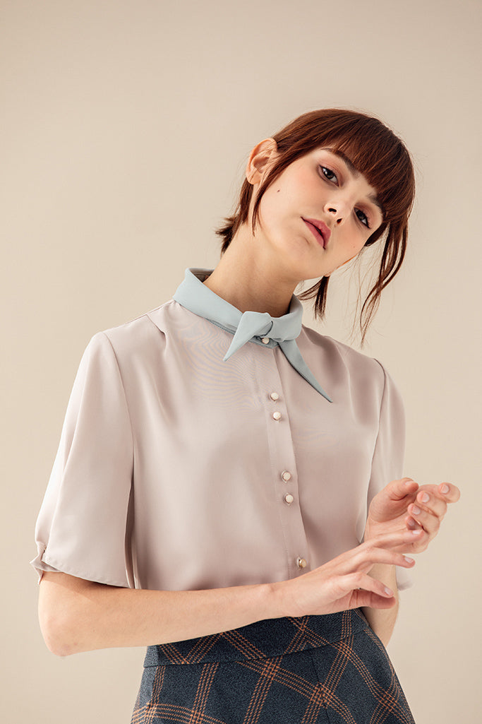 Colette Shirt (Dusty Pink)
