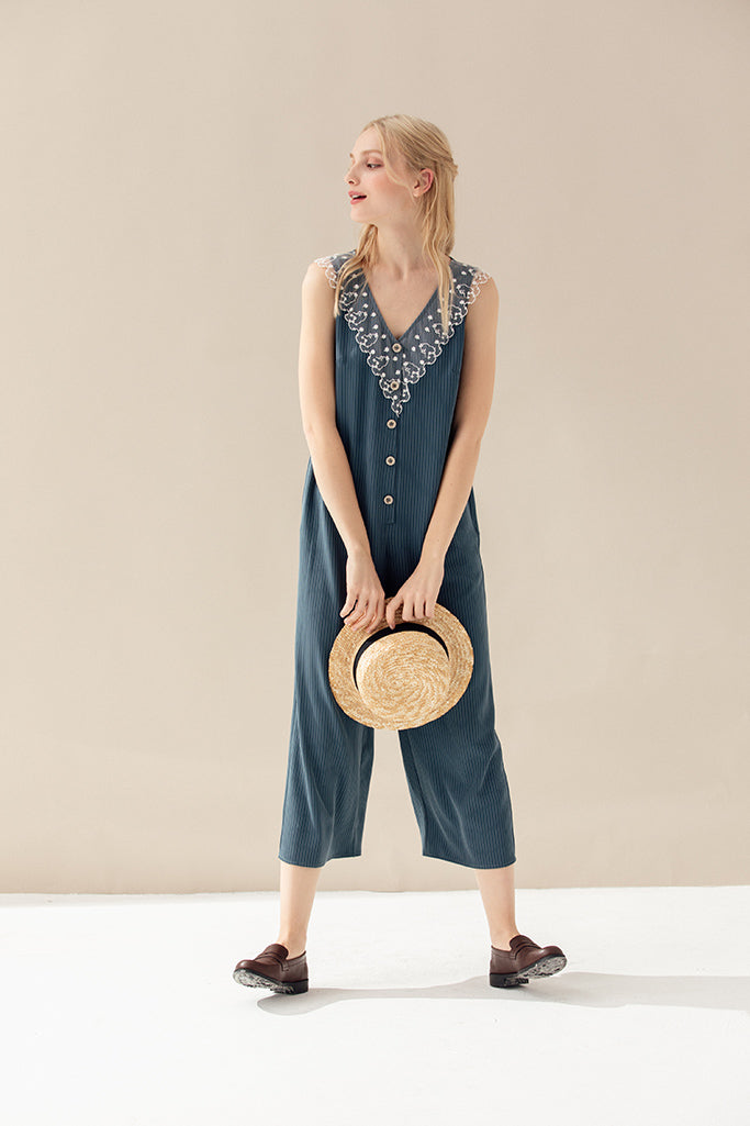 Combe Jumpsuit (Indigo blue)