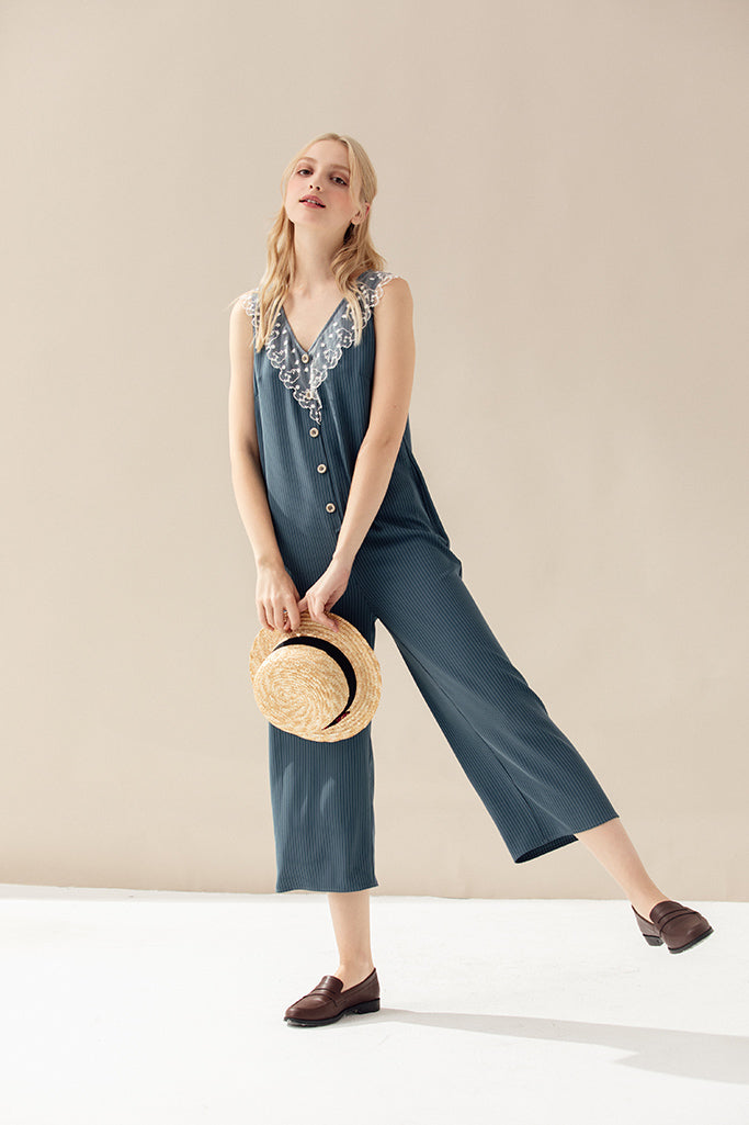 Combe Jumpsuit (Indigo blue)