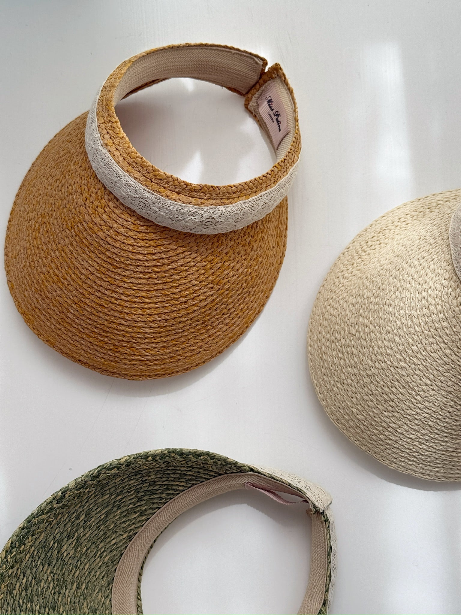 Cotswold Lace Sun Visor (Golden Wheat)