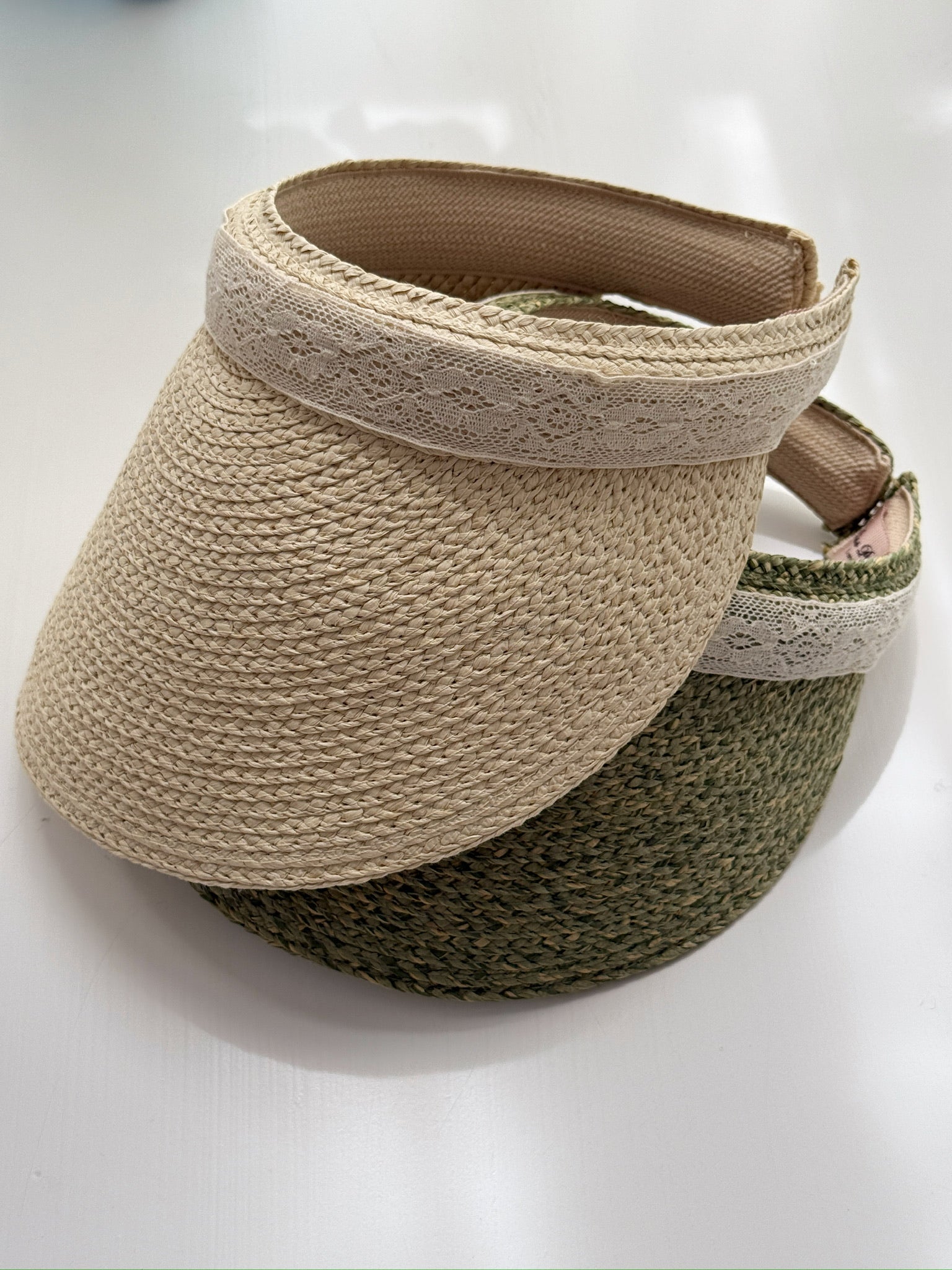 Cotswold Lace Sun Visor (Natural)