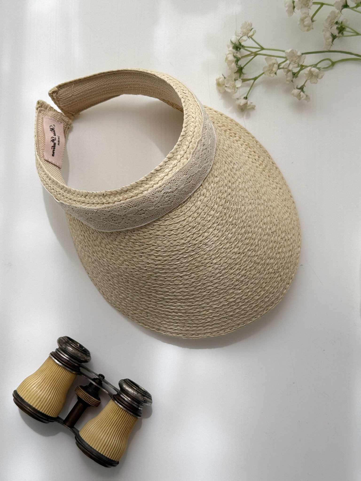 Cotswold Lace Sun Visor (Natural)
