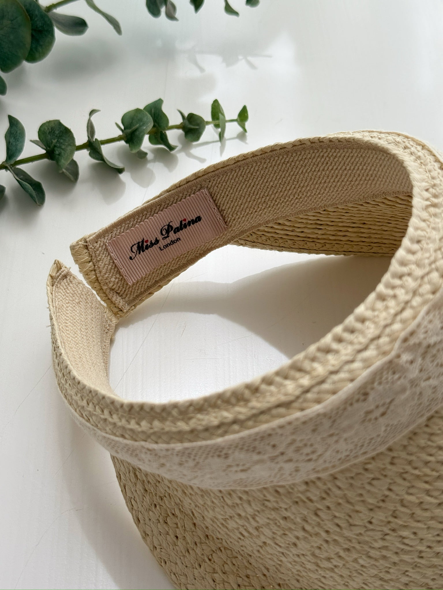 Cotswold Lace Sun Visor (Natural)