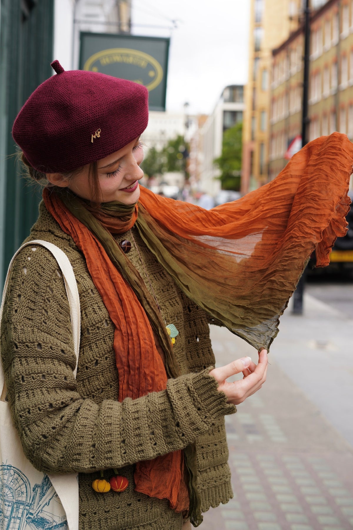 Autumn Haze Scarf