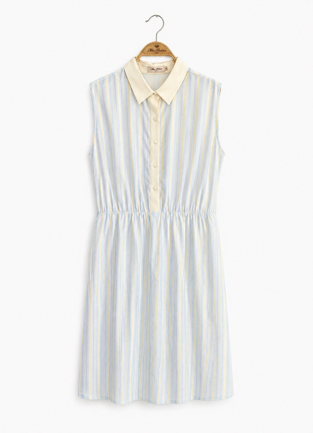 Crayon Stripe Cotton Dress