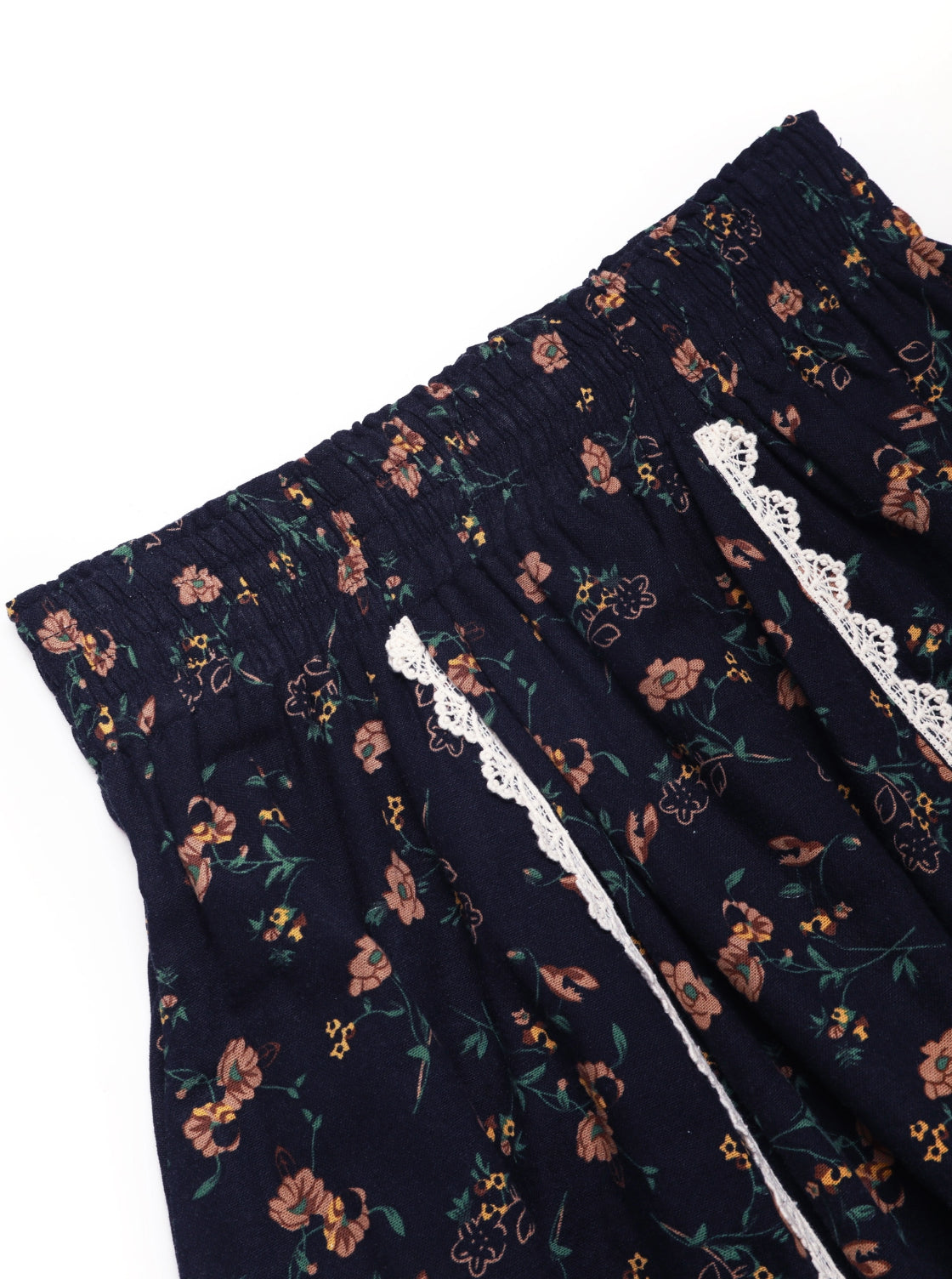 Dahlia Floral Cotton Skirt (Petite)