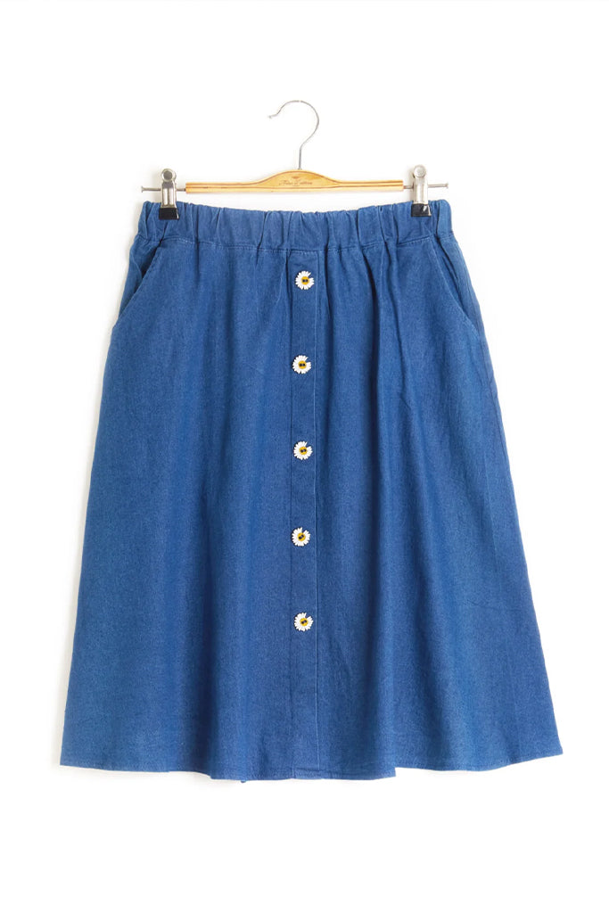 Daisy Denim Skirt