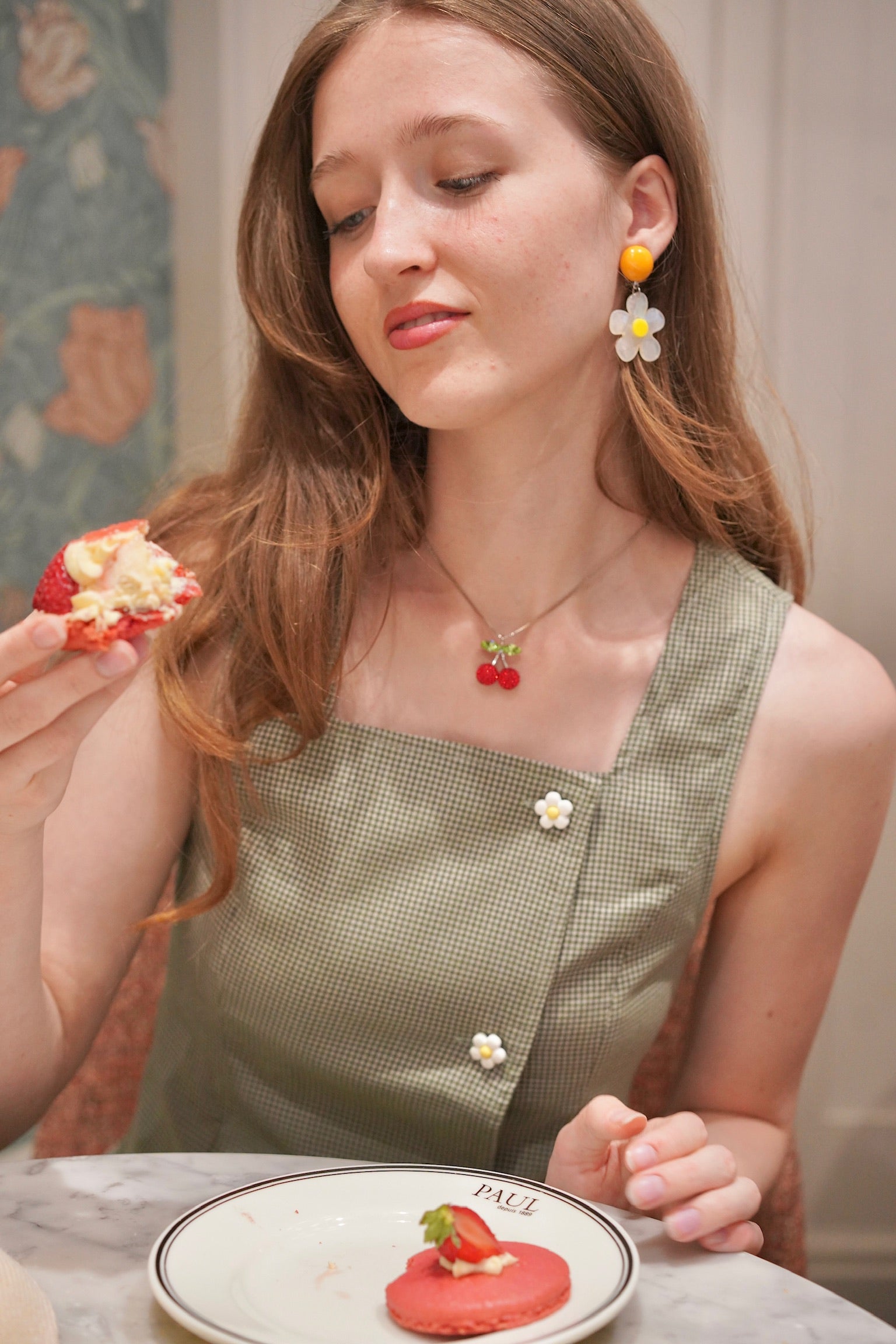 Daisy Mod Clip-On Earrings