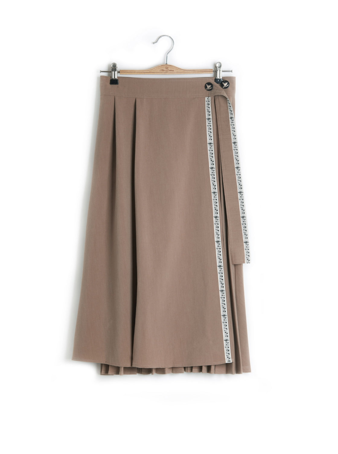 Dancing Asymmetrical Skirt (Warm Taupe)