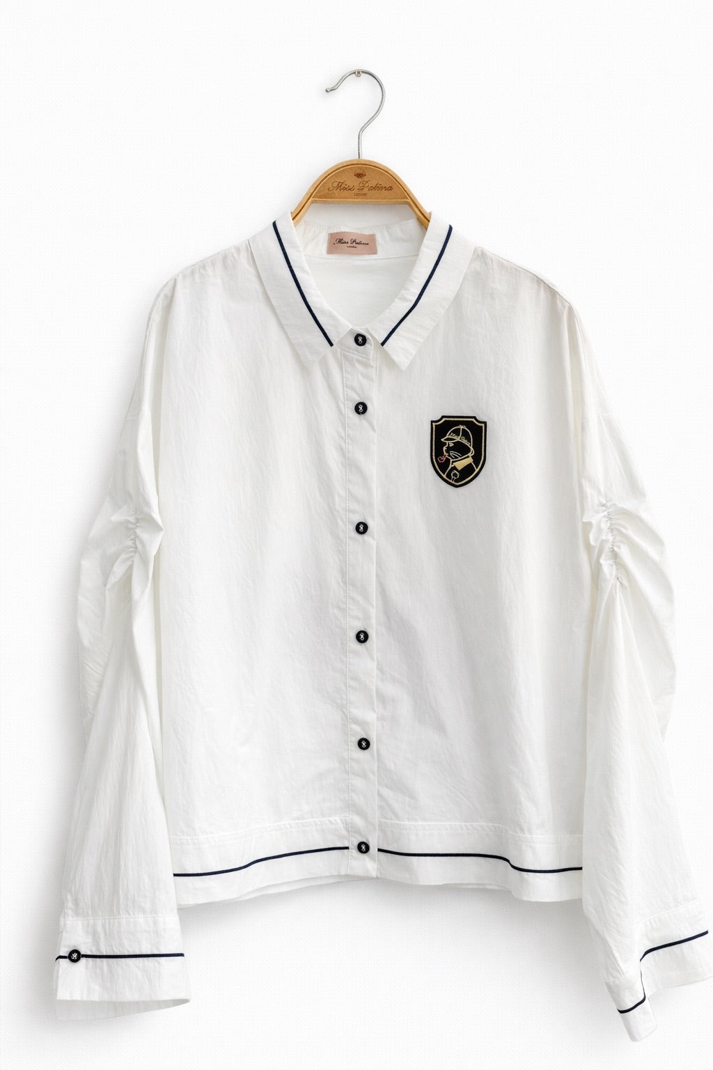 Detective Cat Crisp Shirt