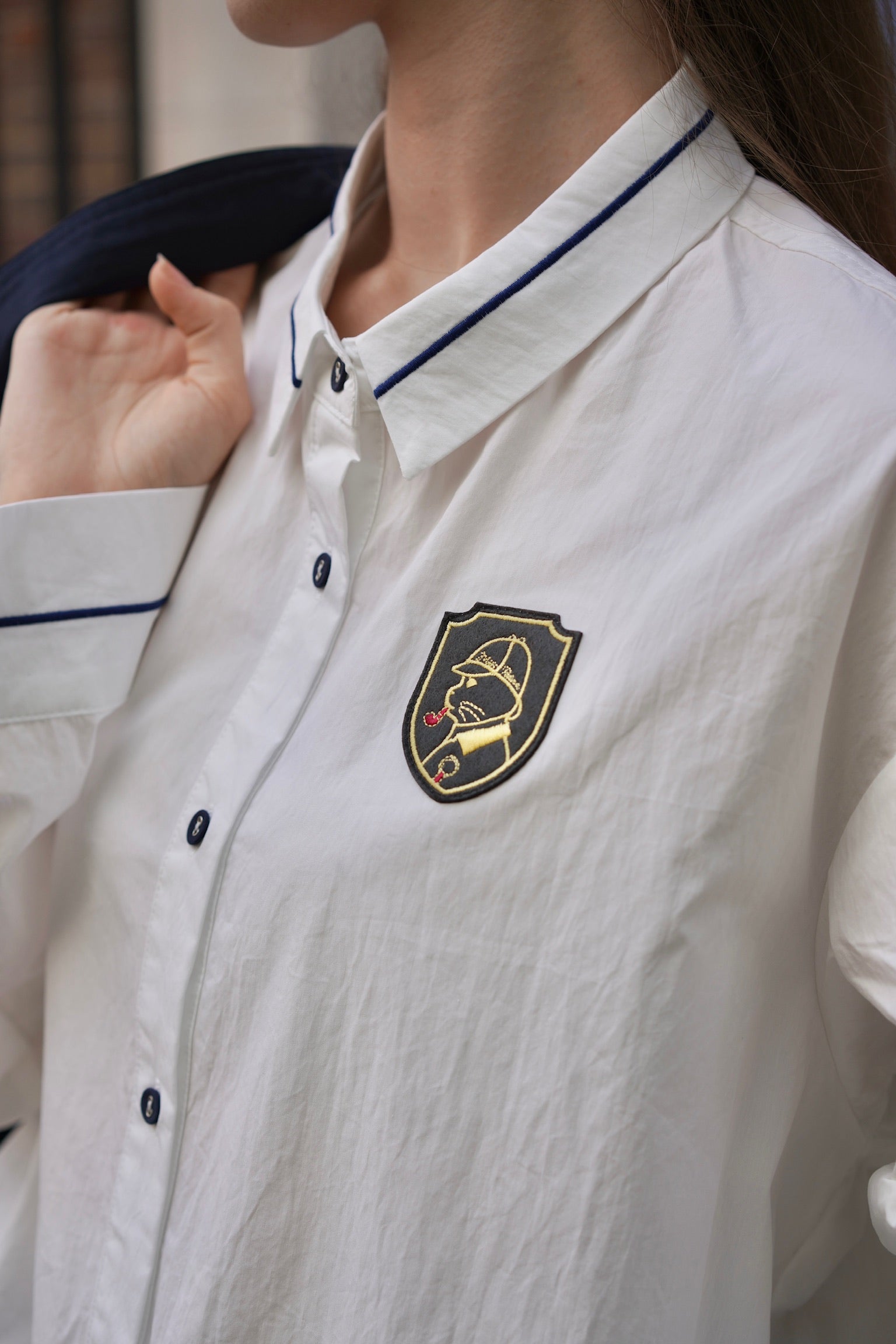 Detective Cat Crisp Shirt