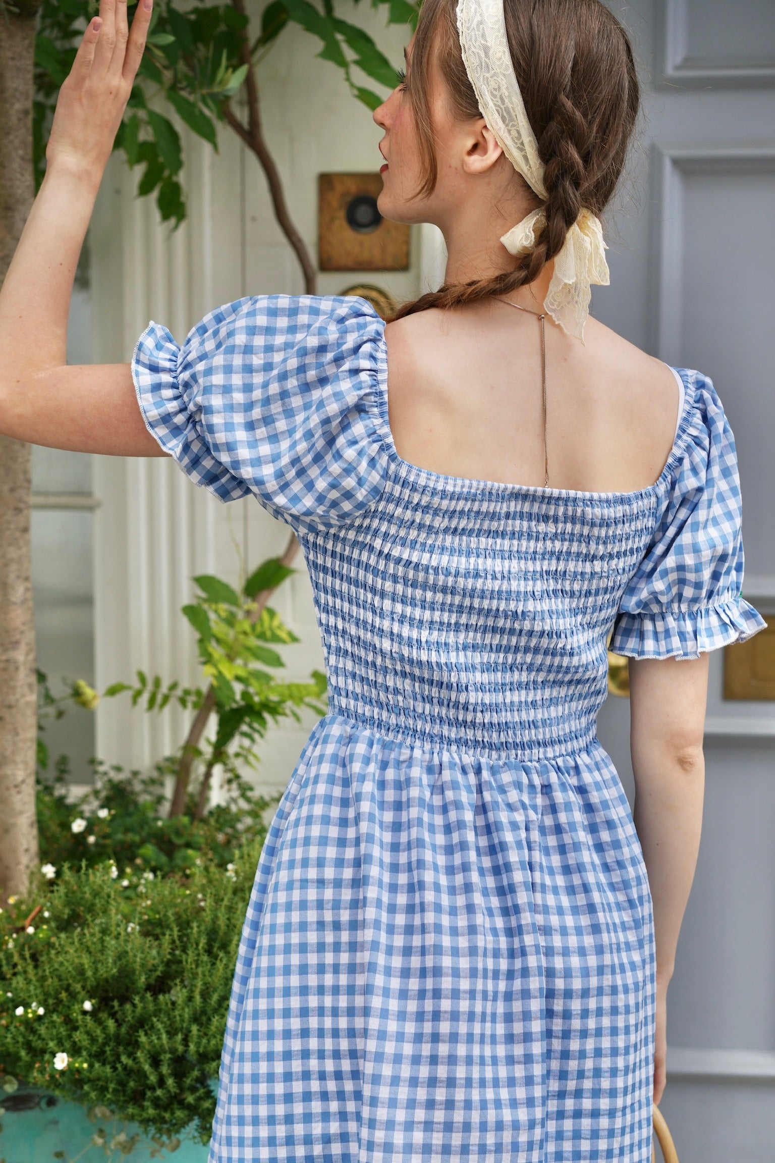 Dorothy Cotton Gingham Dress