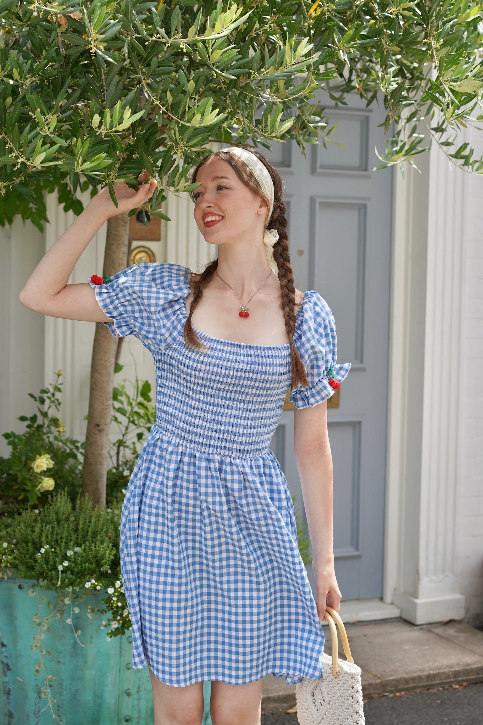 Dorothy Cotton Gingham Dress