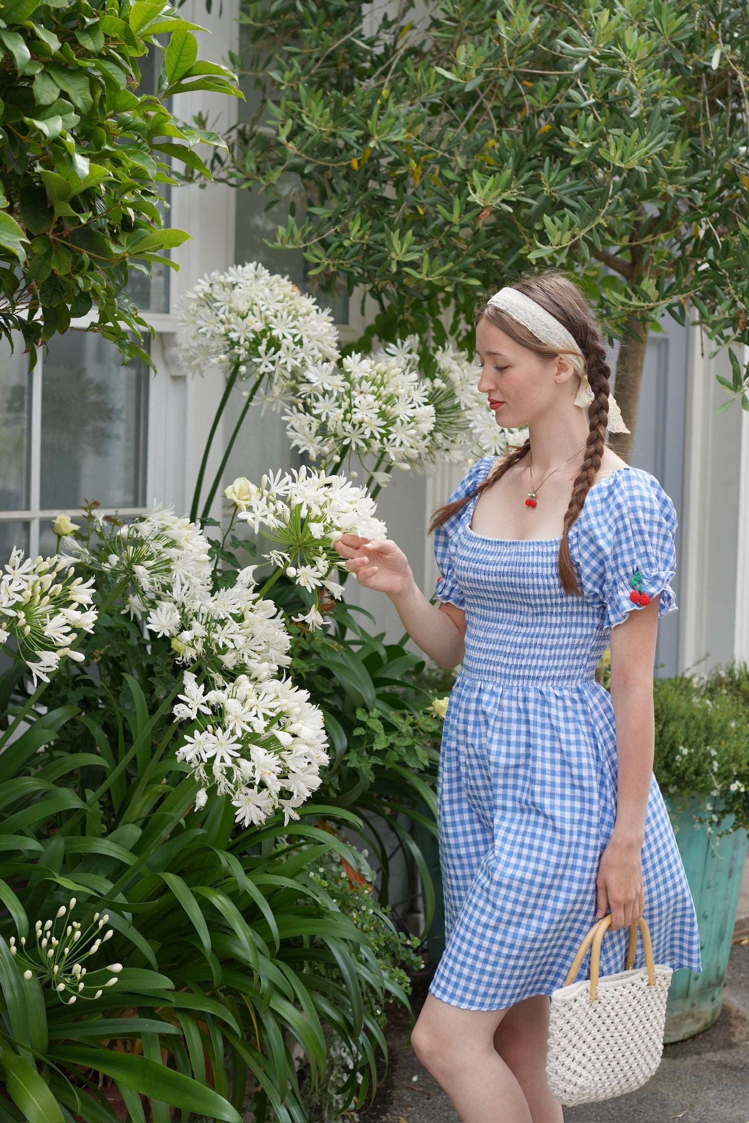 Dorothy Cotton Gingham Dress