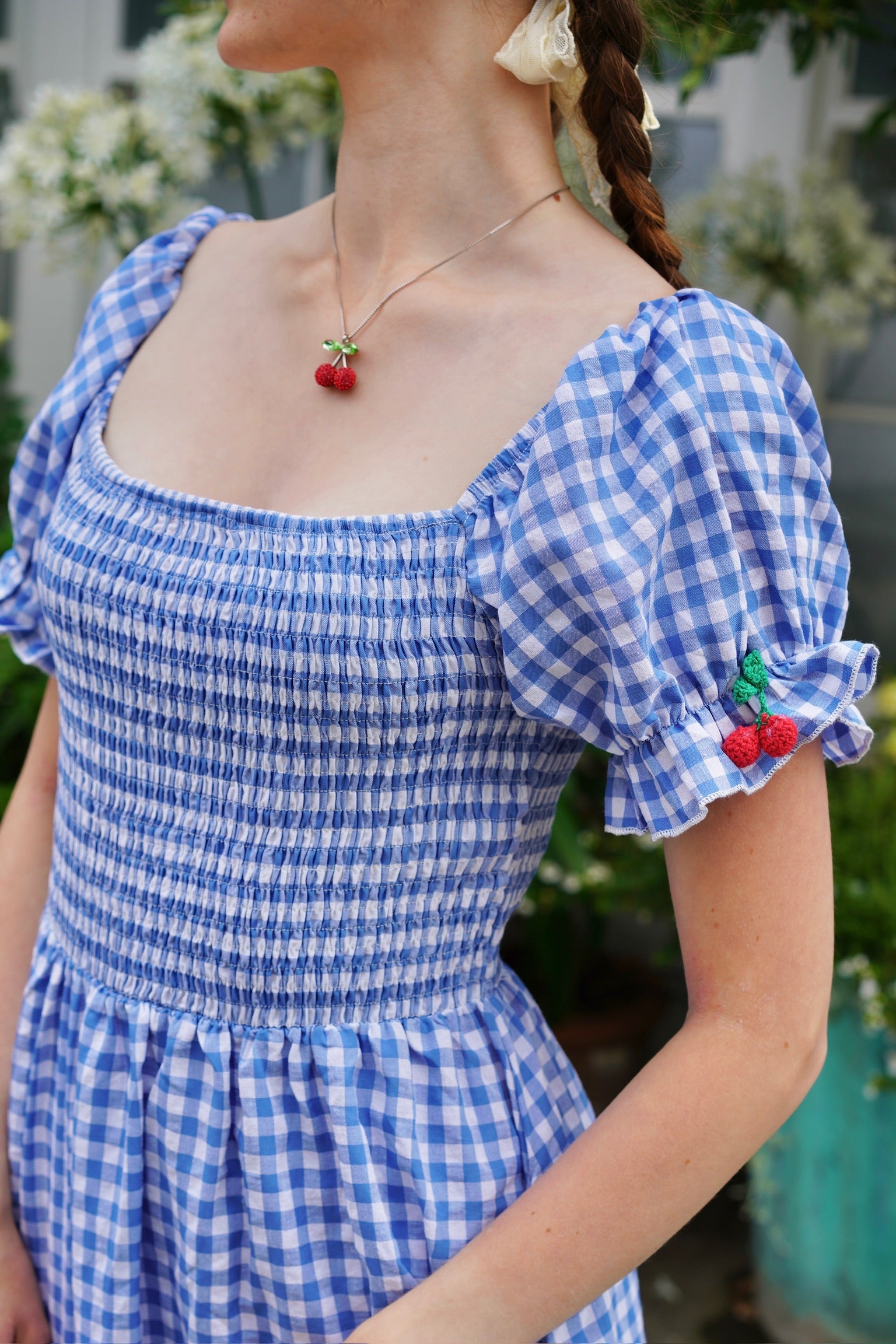 blue gingham dress dorothy Kansas Girl Long Dress Women's Costume | Storybook Costumes | Adult | Womens | XXS | Blue/White