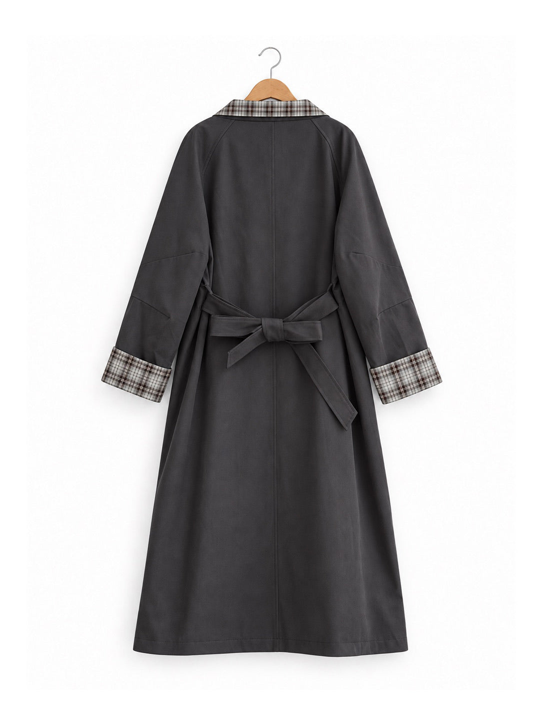 Dr Watson Tartan Trench Coat