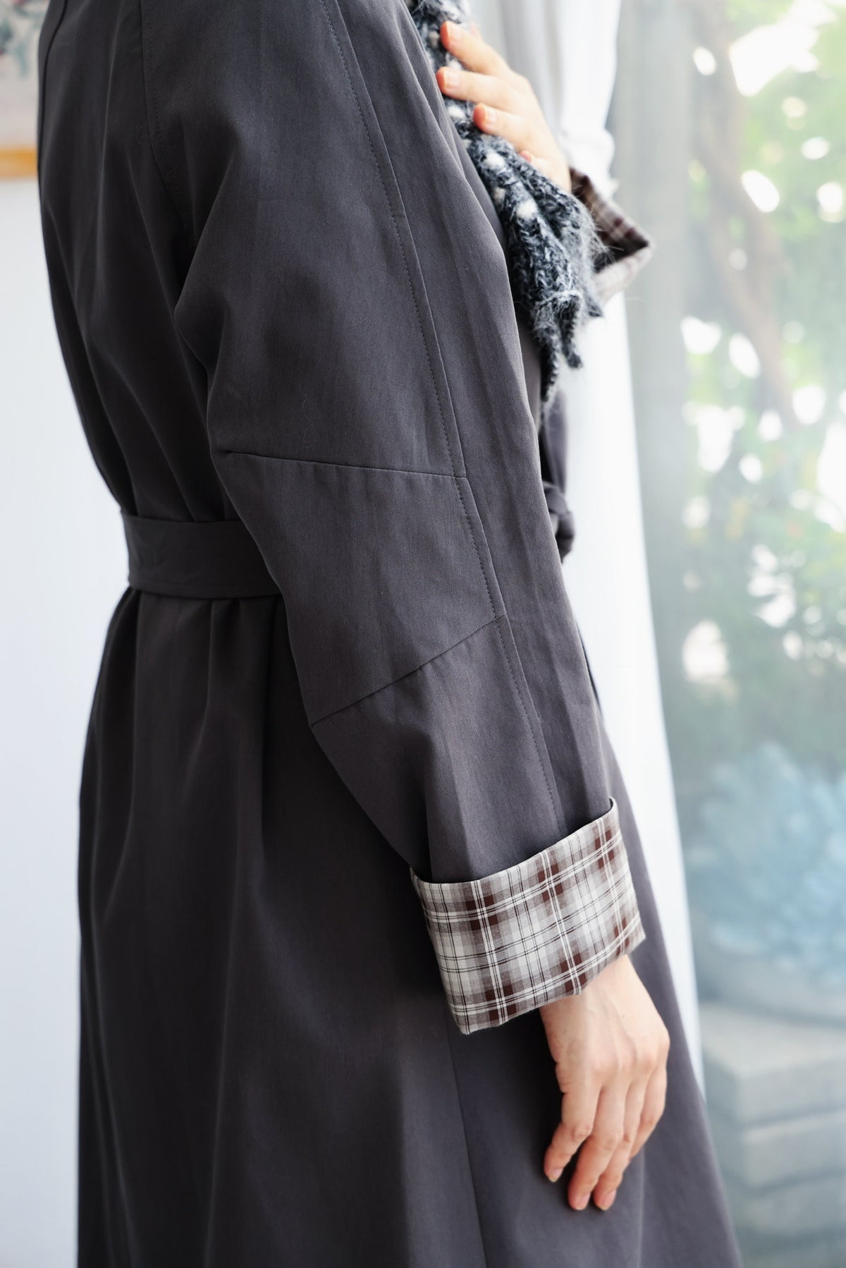Dr Watson Tartan Trench Coat