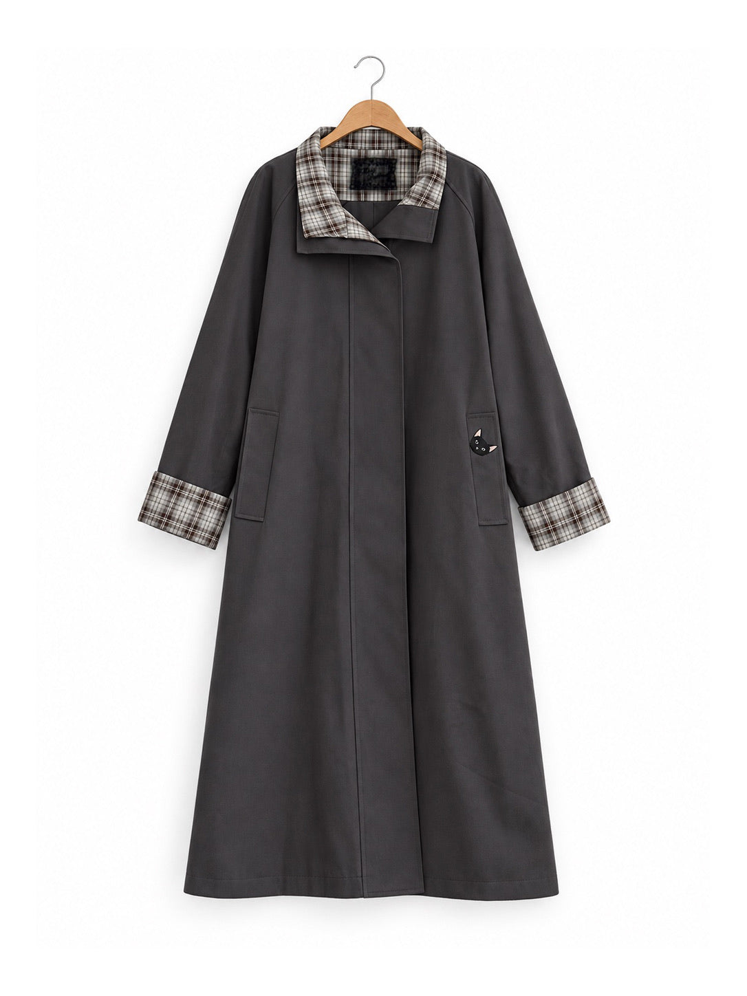 Dr Watson Tartan Trench Coat