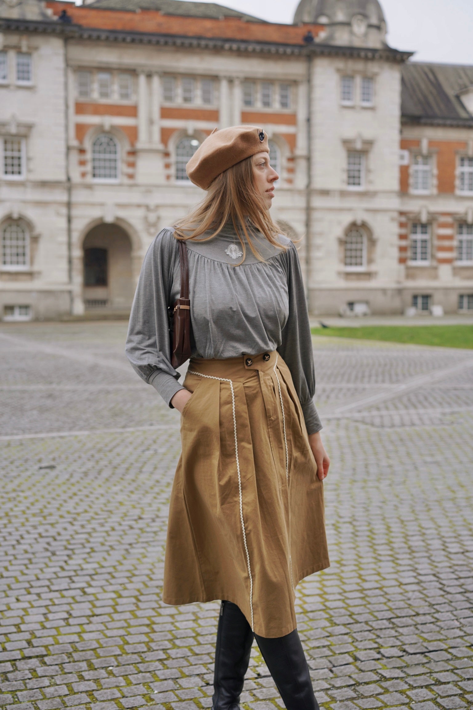 Rustic 40s Utility Skirt