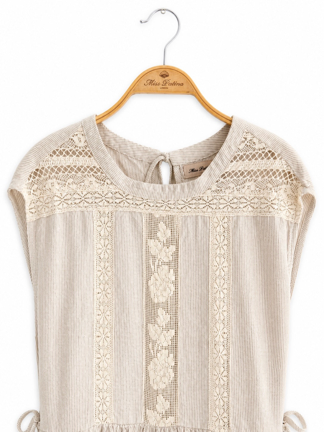 Edwardian Linen Lace Dress (2 Colours)