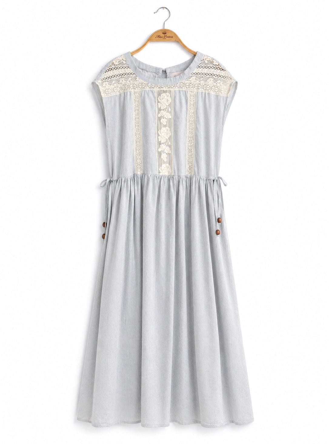 Edwardian Linen Lace Dress (2 Colours)