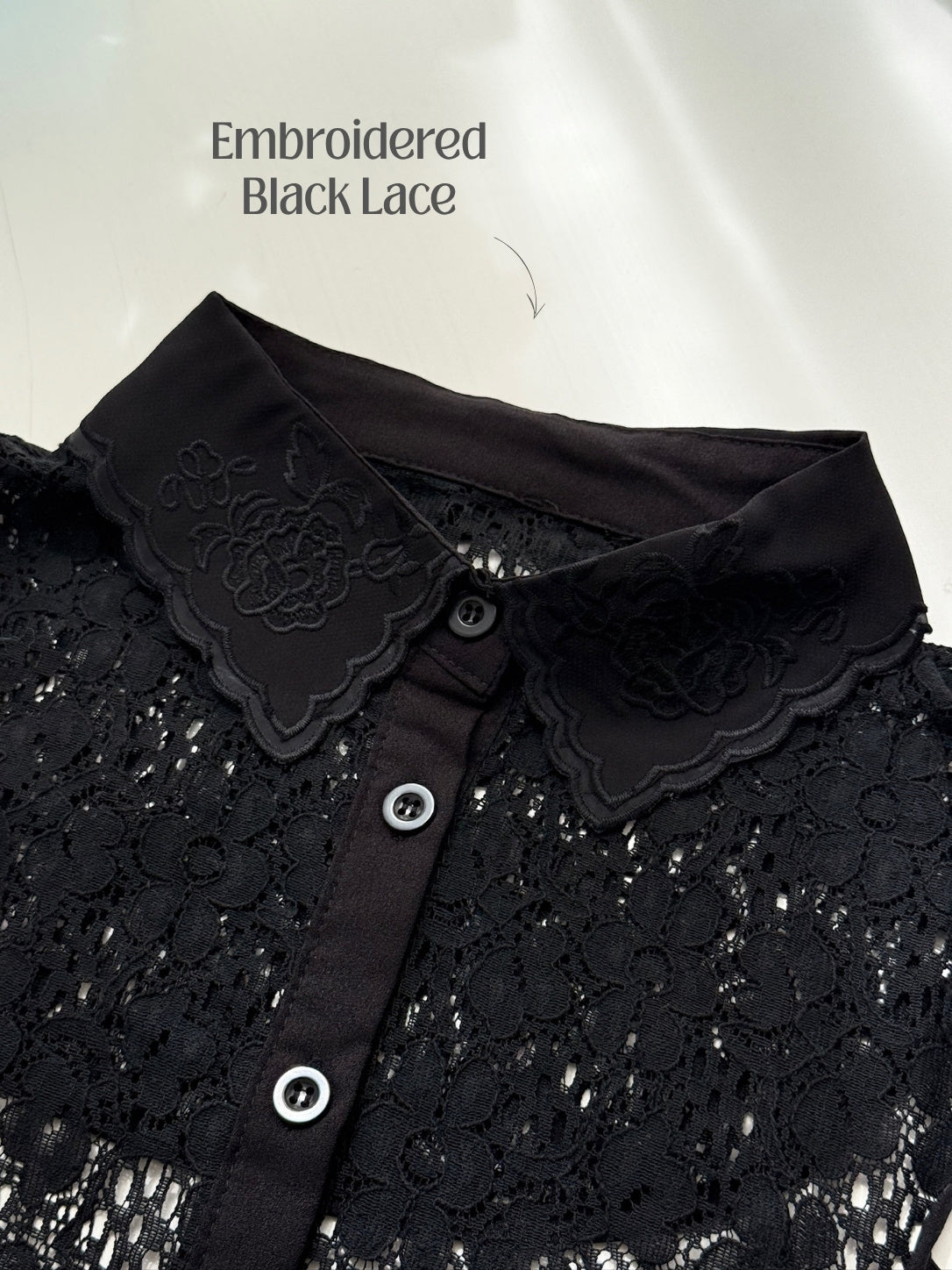 Retro Layering Mock Collar Collection